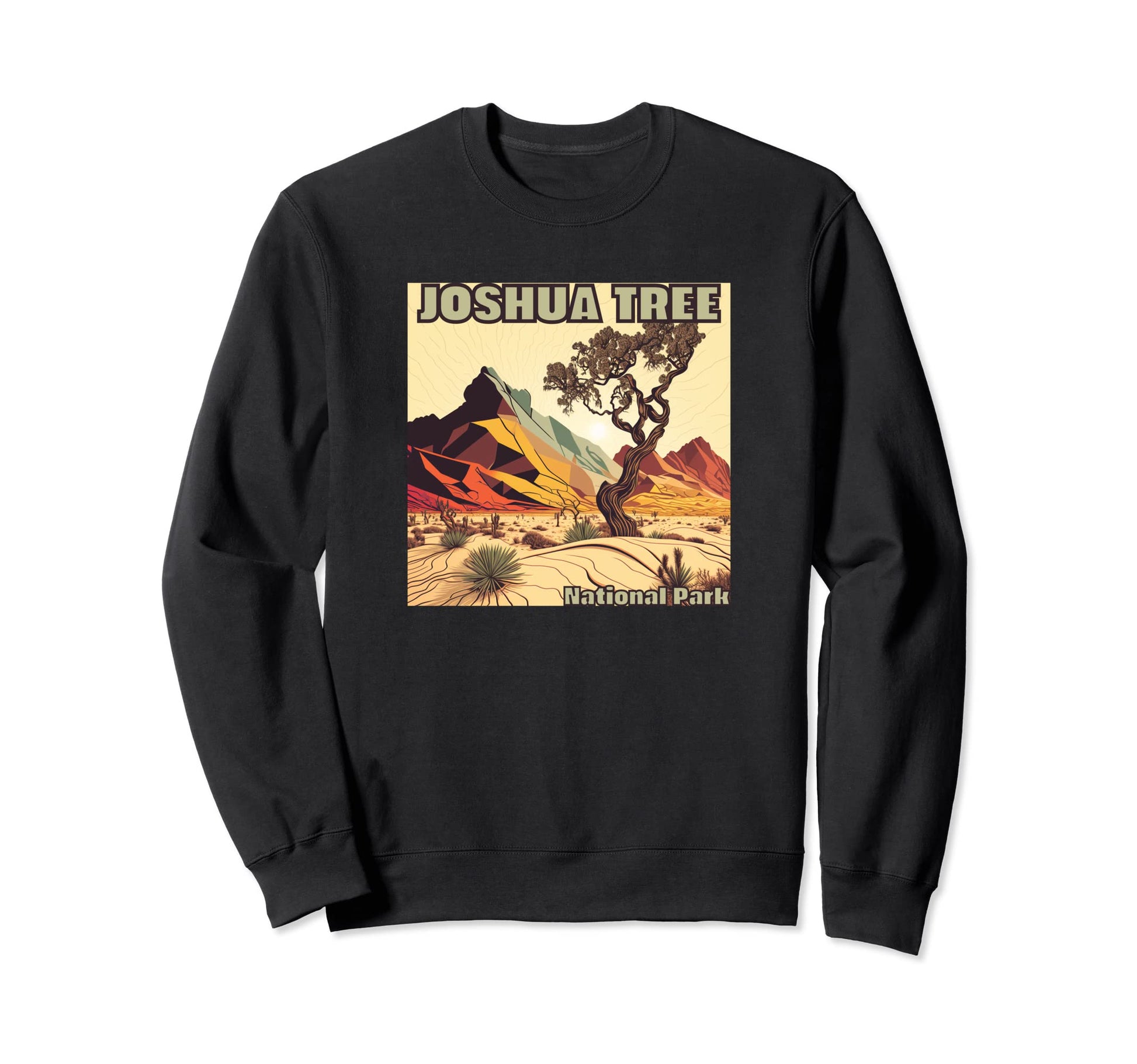 Joshua Tree National Park Desert Sweatshirt - Aesthetic Graphic Unisex - T-Shirt, Sweatshirt, Hoodie