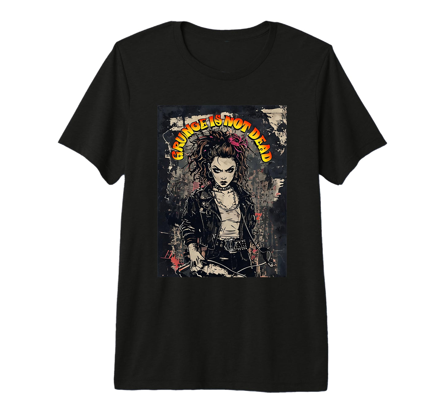 Grunge Is Not Dead Tri Blend T-Shirt - Novelty Apparel Men Women - T-Shirt, Sweatshirt, Hoodie
