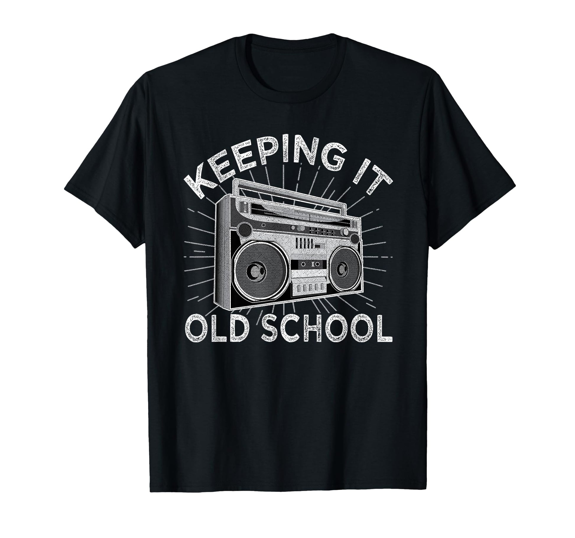 Keeping It Old School 80S 90S Music T-Shirt - Trendy Graphic Unisex - T-Shirt, Sweatshirt, Hoodie