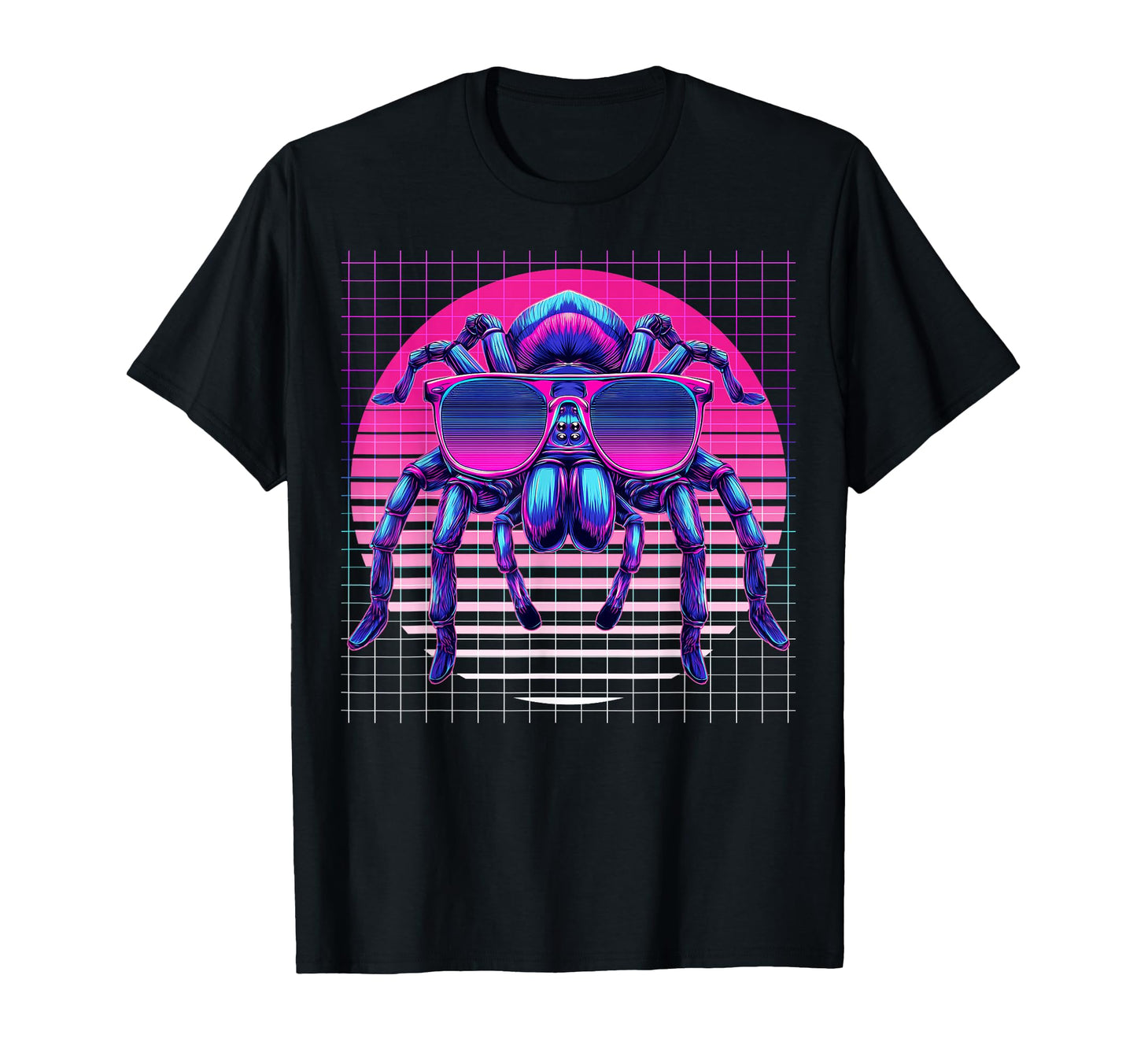 Tarantula Sunglasses Spider Vaporwave T-Shirt - Novelty Apparel Men Women - T-Shirt, Sweatshirt, Hoodie