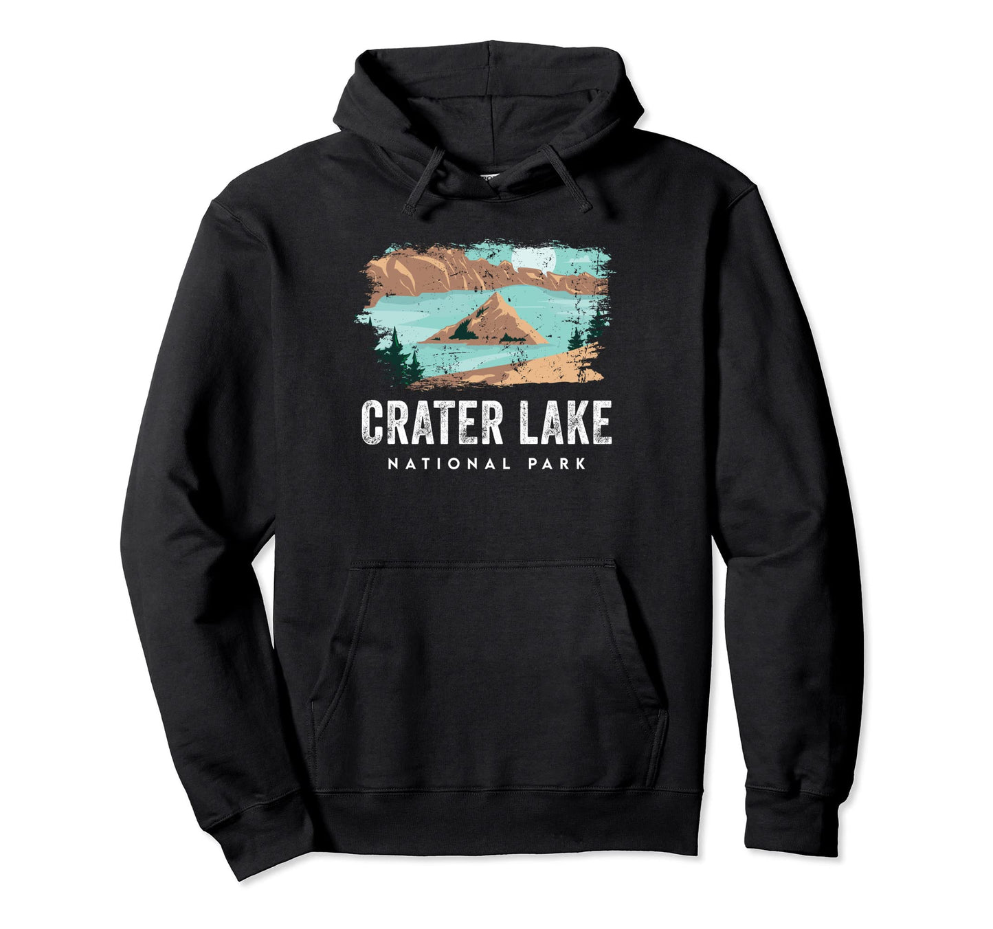 Crater Lake National Park Oregon Crater Hoodie - Trendy Graphic for Adults - T-Shirt, Sweatshirt, Hoodie