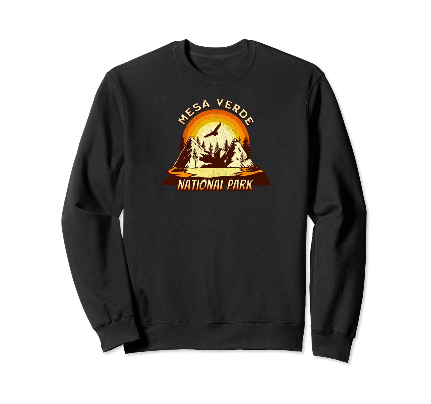 Mesa Verde National Park Mountain Sweatshirt - Custom Art Print Unisex - T-Shirt, Sweatshirt, Hoodie