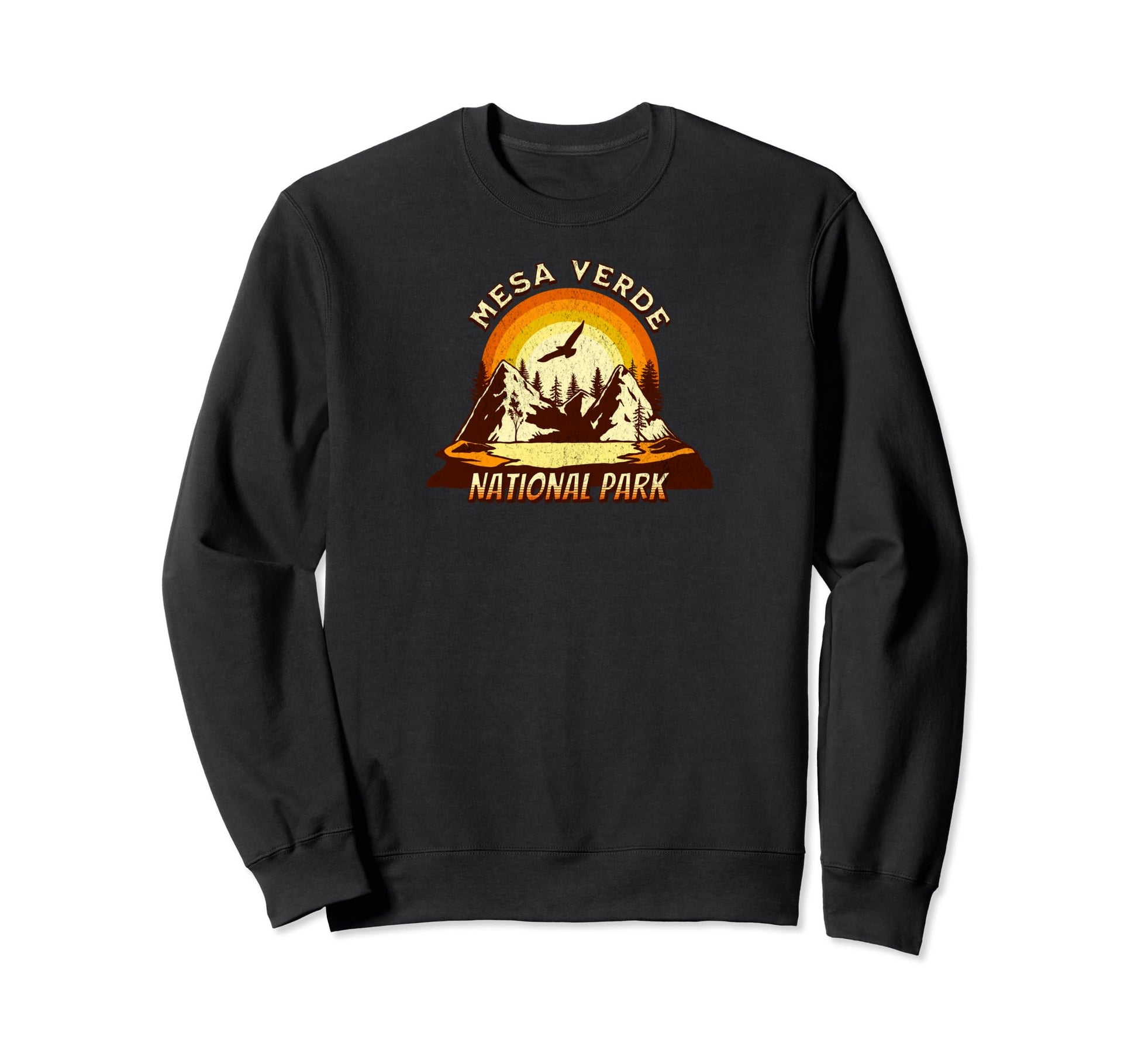 Mesa Verde National Park Mountain Sweatshirt - Custom Art Print Unisex - T-Shirt, Sweatshirt, Hoodie