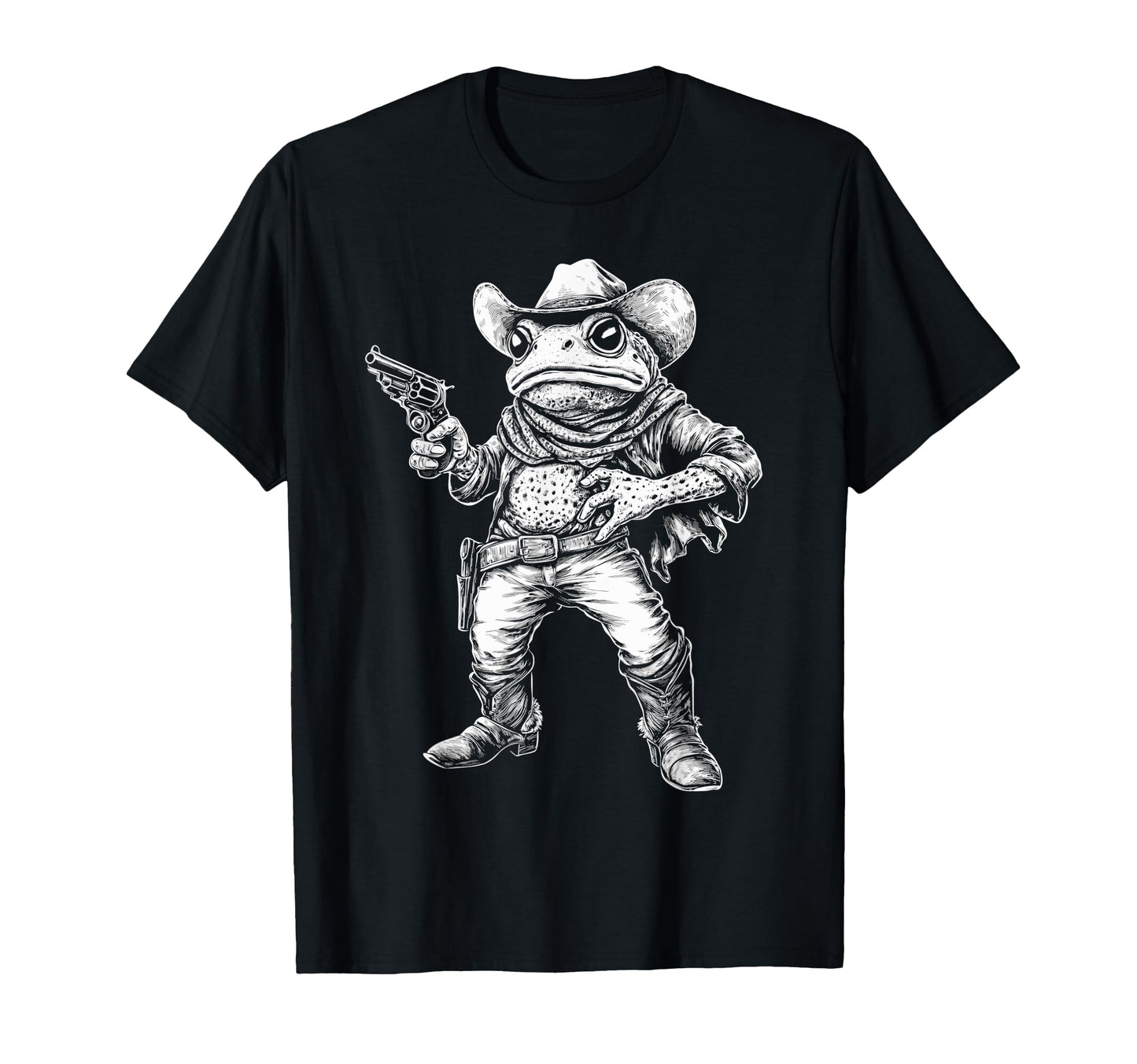 Spadefoot Toad Cowboy Western Country T-Shirt - Unique Graphic Unisex - T-Shirt, Sweatshirt, Hoodie
