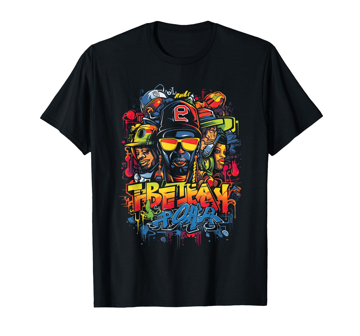 90S Hop Graffiti Oldschool Rap Boom T-Shirt - Casual Everyday Wear Unisex - T-Shirt, Sweatshirt, Hoodie