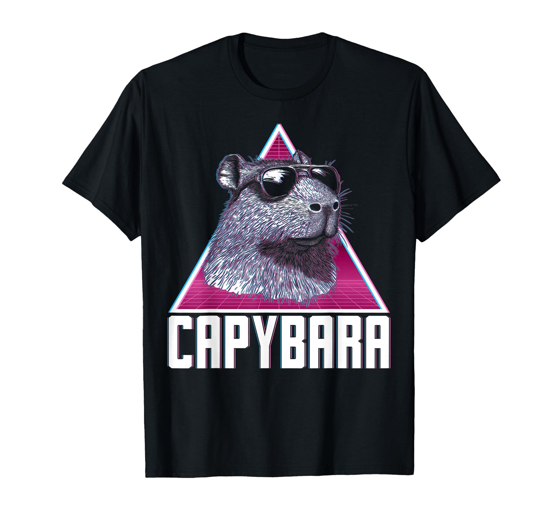 Capybara Capibara Sunglasses T-Shirt - Fun Novelty Design for Adults - T-Shirt, Sweatshirt, Hoodie