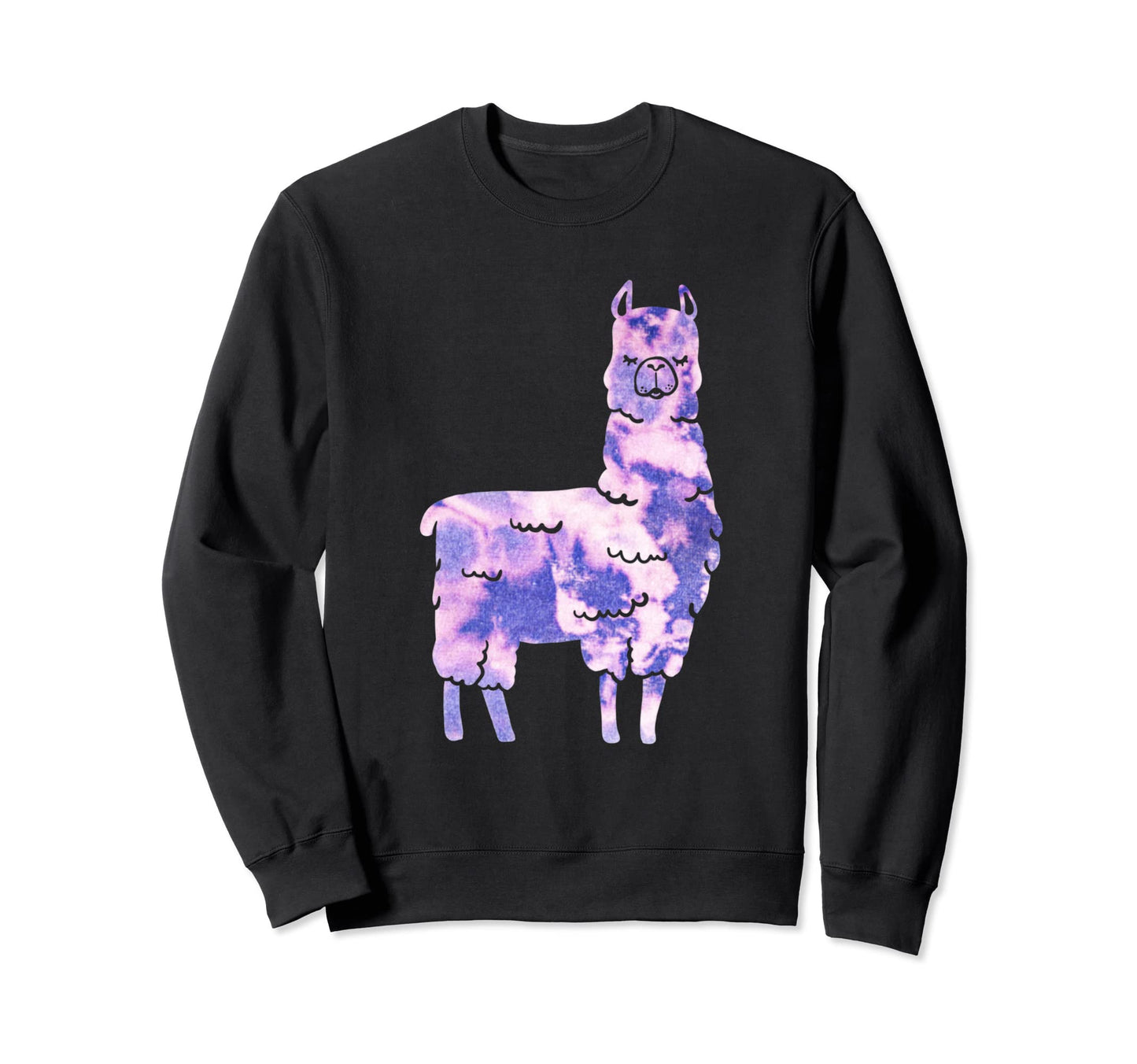 Llama 1990S Vaporwave Aesthetics Artsy Sweatshirt - Trendy Graphic Unisex - T-Shirt, Sweatshirt, Hoodie