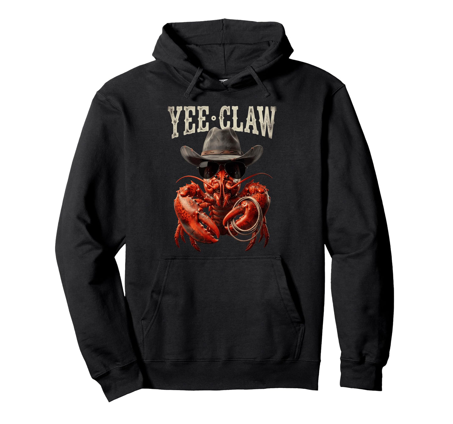 Yee Claw Western Country Cowboy Hoodie - Aesthetic Graphic Men Women - T-Shirt, Sweatshirt, Hoodie