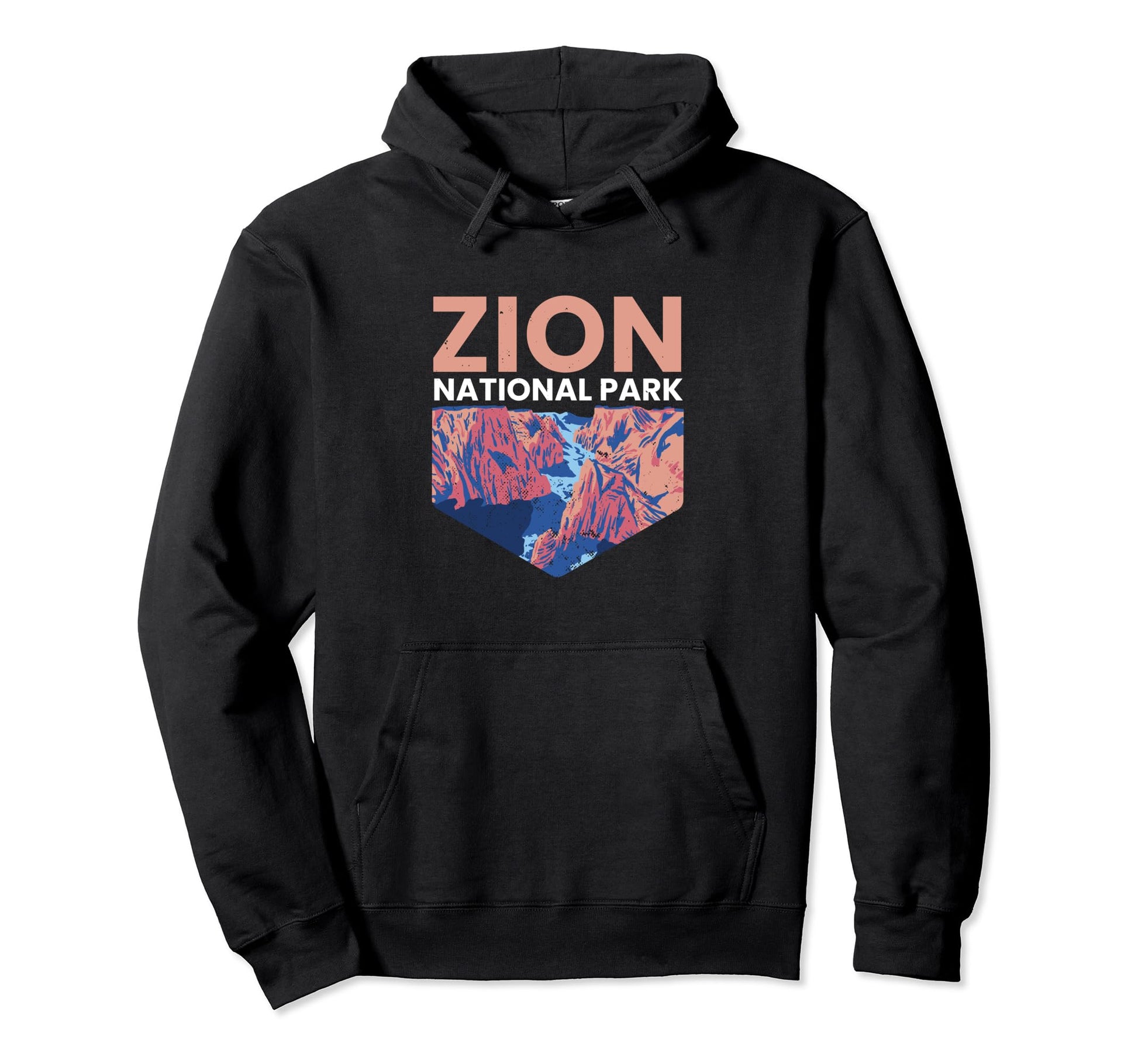 Zion National Park Hiking Utah Mountain Hoodie - Streetwear Style Unisex - T-Shirt, Sweatshirt, Hoodie