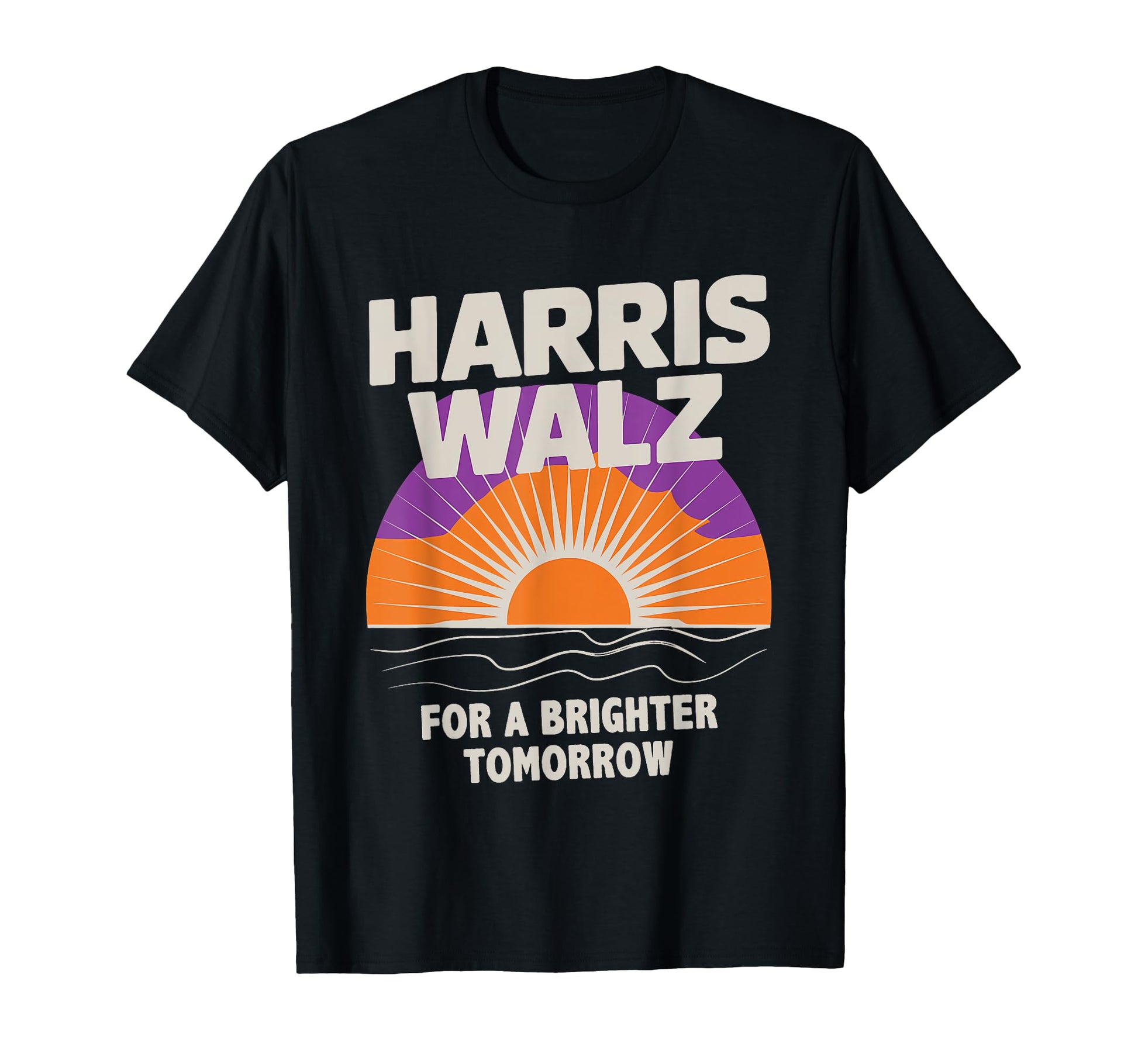 Harris Walz 2024 Boho Sunrise T-Shirt - Streetwear Style Men Women - T-Shirt, Sweatshirt, Hoodie
