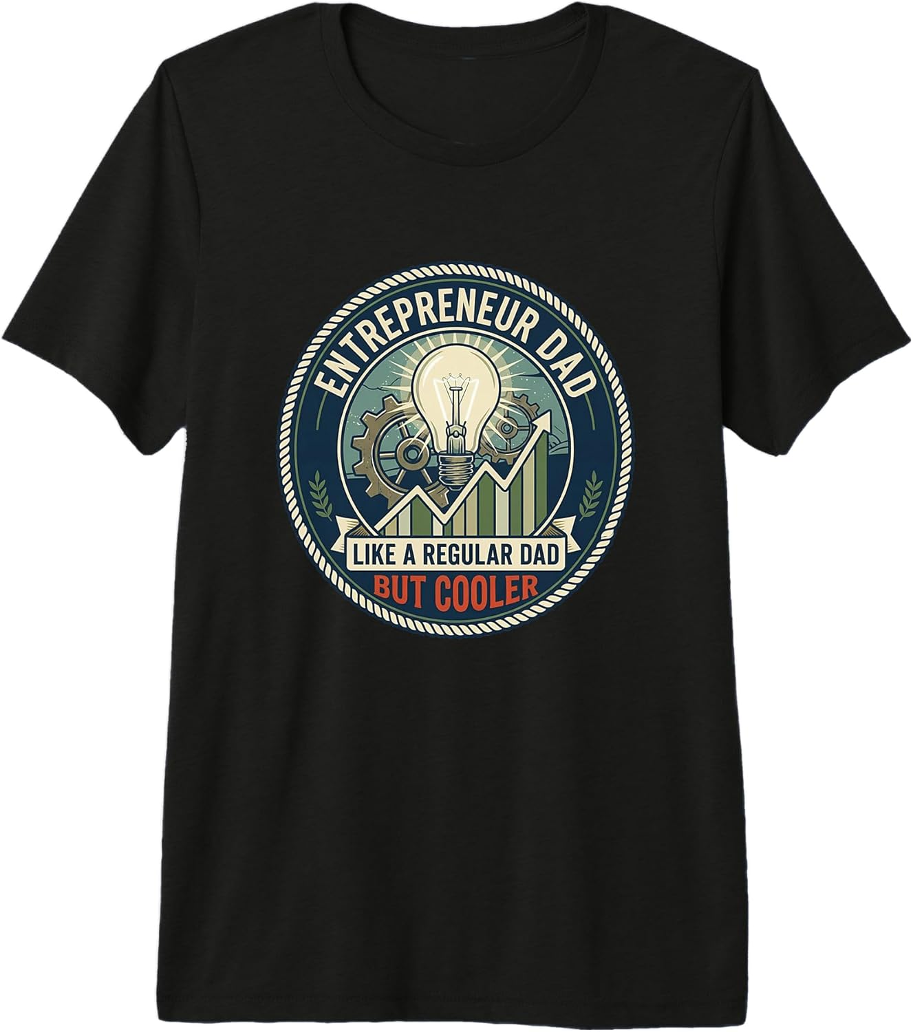 Funny Startup Business Growth Dad Gift - Adult & Kids T-Shirts, Sweatshirts & Hoodies apparel design preview 1