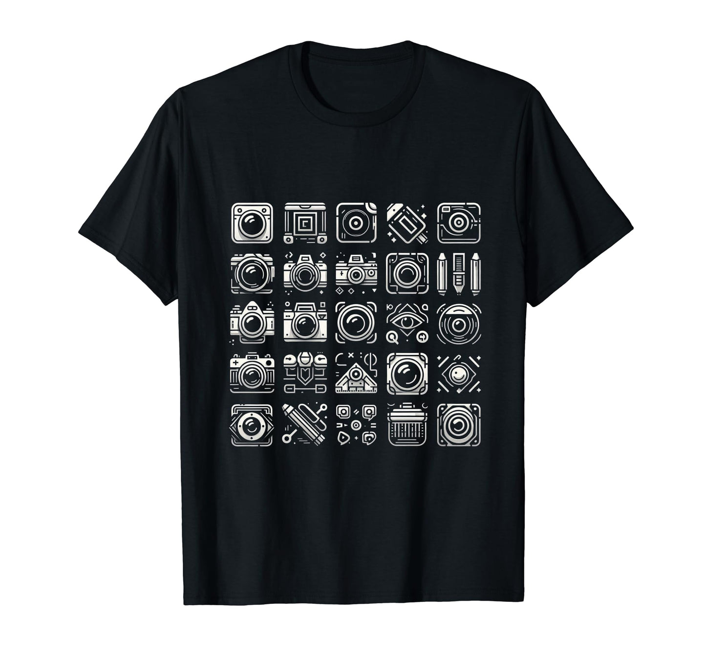 Funny Camera T-Shirt - Novelty Apparel Unisex - T-Shirt, Sweatshirt, Hoodie