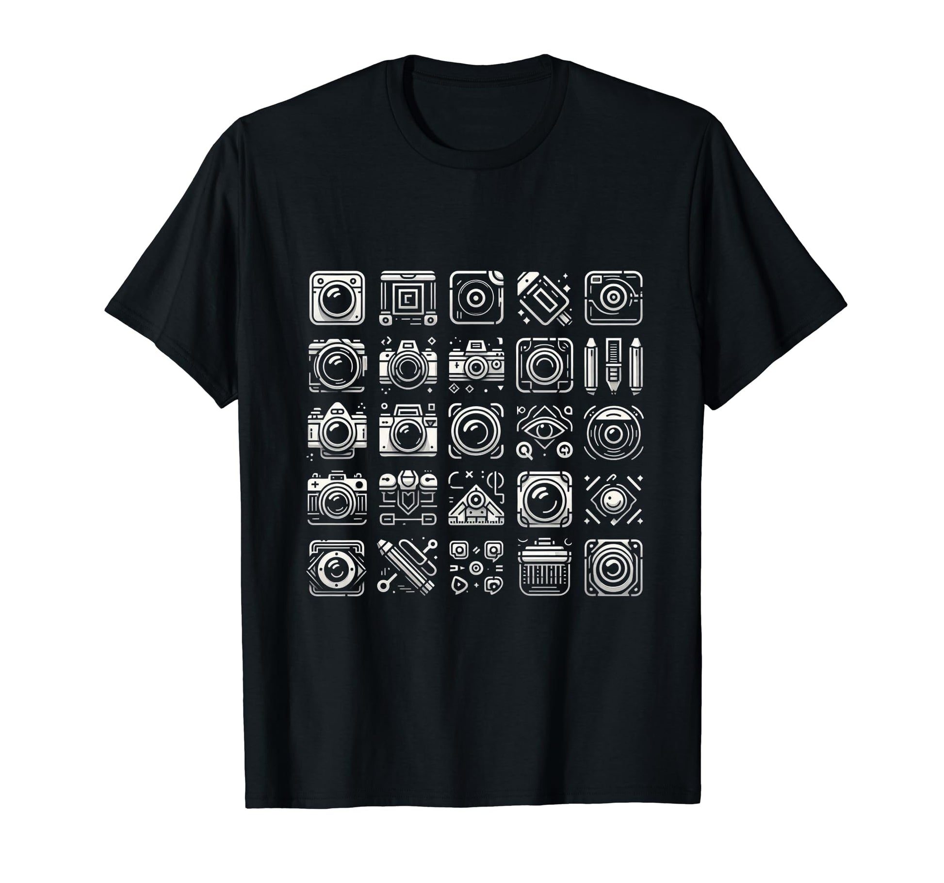 Funny Camera T-Shirt - Novelty Apparel Unisex - T-Shirt, Sweatshirt, Hoodie