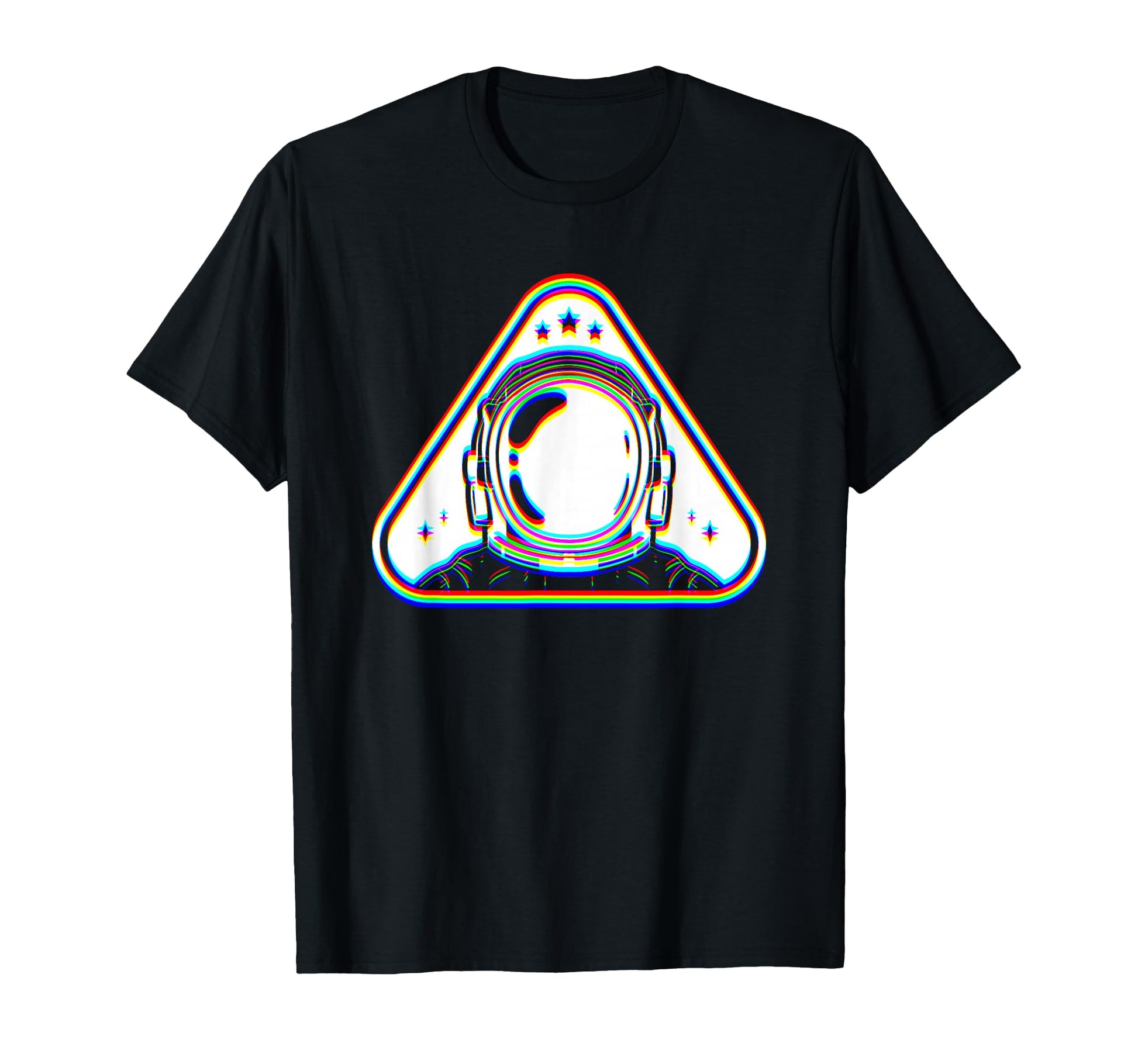 Glitch Art Edm Rave Optical Illusion T-Shirt - Graphic Print for Adults - T-Shirt, Sweatshirt, Hoodie