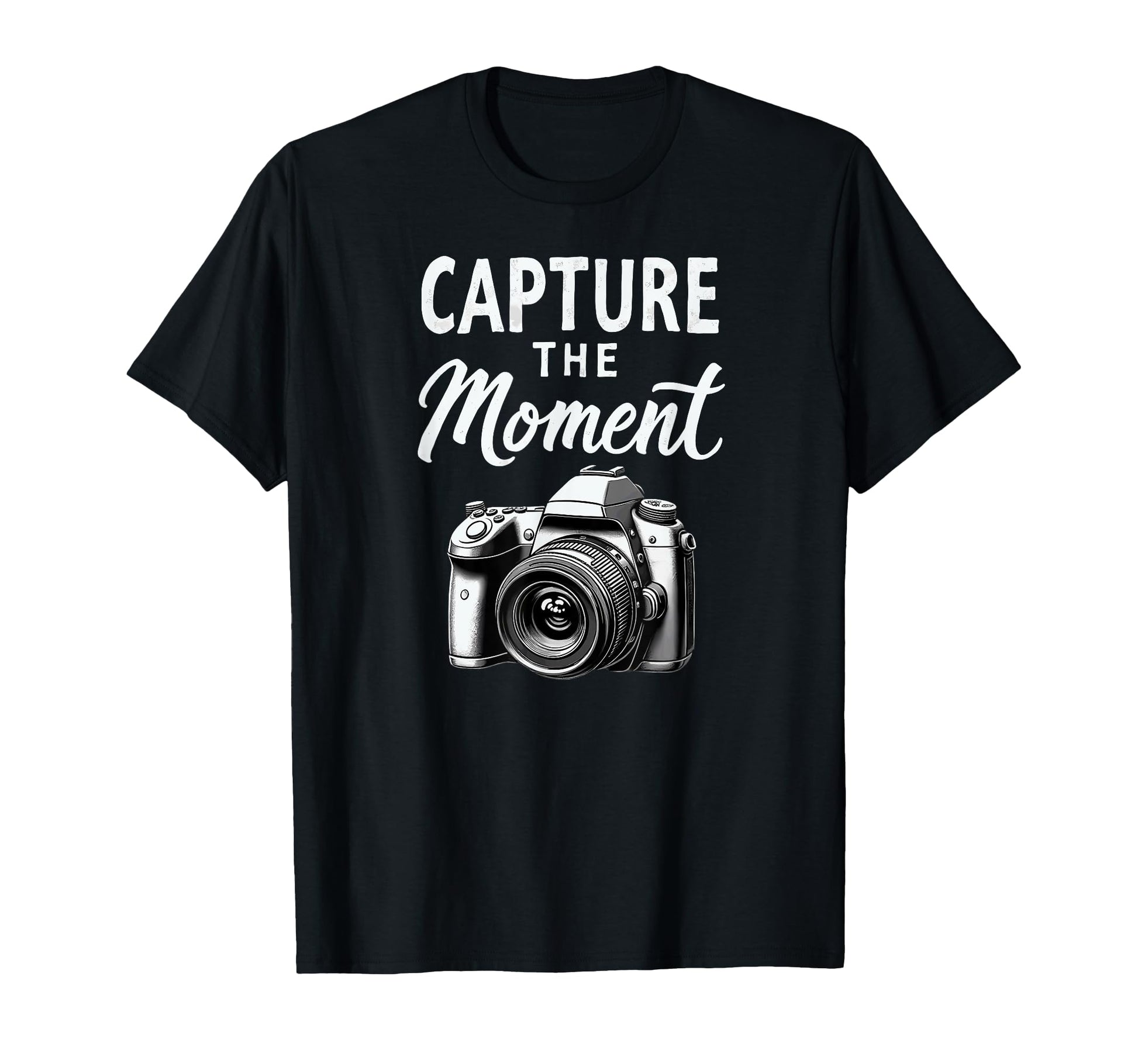 Capture Moment Camera Photography T-Shirt - Novelty Apparel Men Women - T-Shirt, Sweatshirt, Hoodie