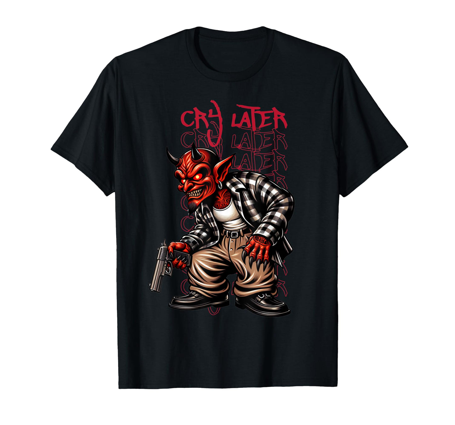 Cholo Gangster Graffiti 90S Graffiti T-Shirt - Streetwear Style for Adults - T-Shirt, Sweatshirt, Hoodie