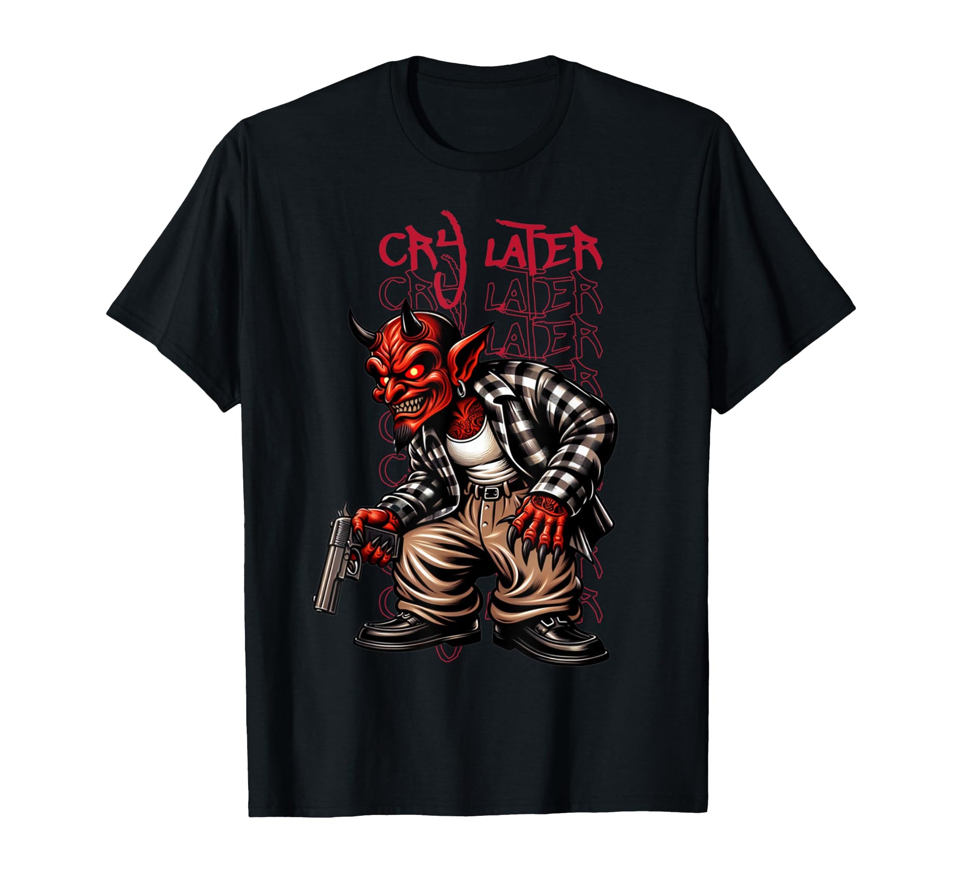 Cholo Gangster Graffiti 90S Graffiti T-Shirt - Streetwear Style for Adults - T-Shirt, Sweatshirt, Hoodie