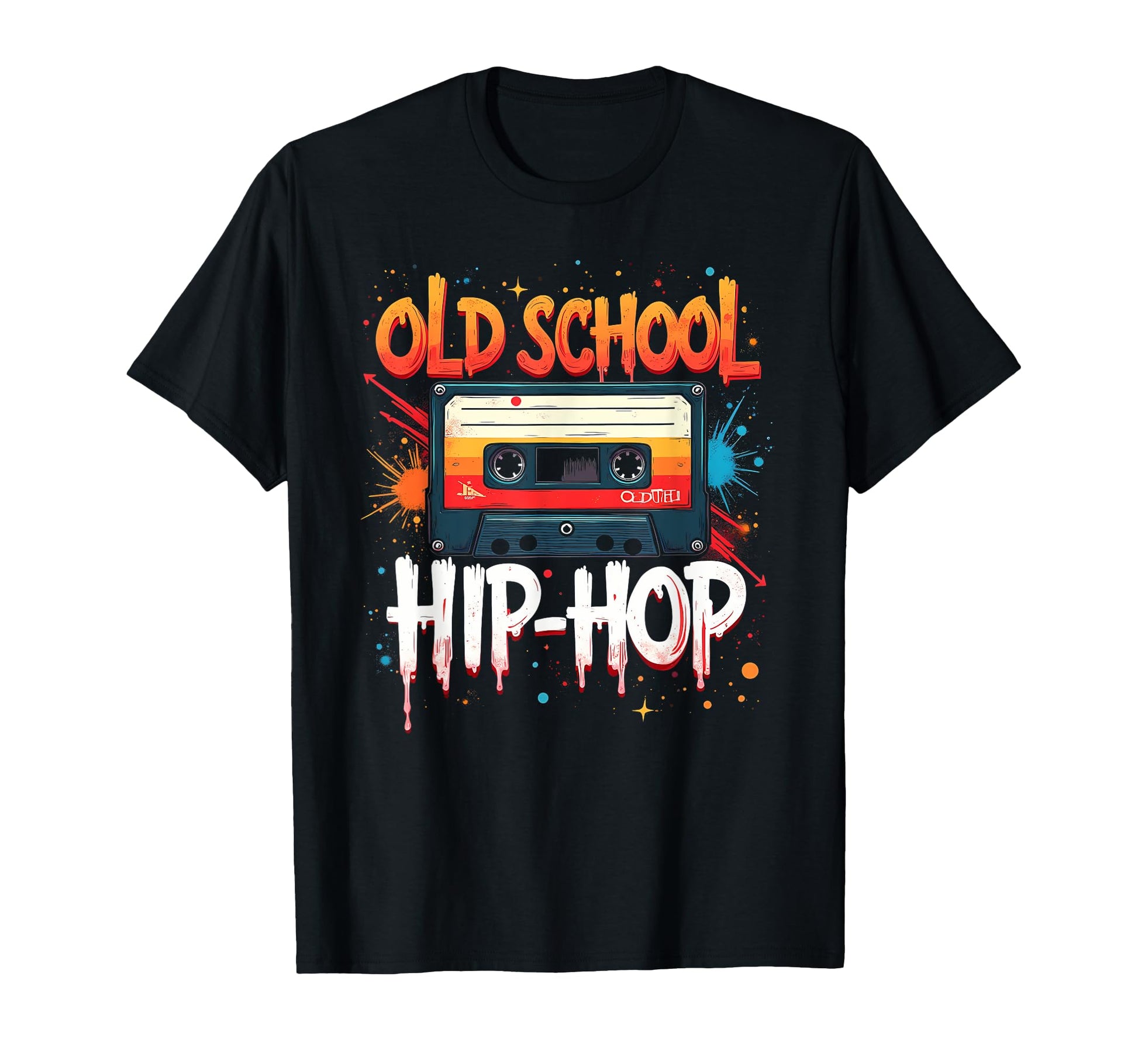 Golden Old School Hiphop T-Shirt - Aesthetic Graphic Men Women - T-Shirt, Sweatshirt, Hoodie