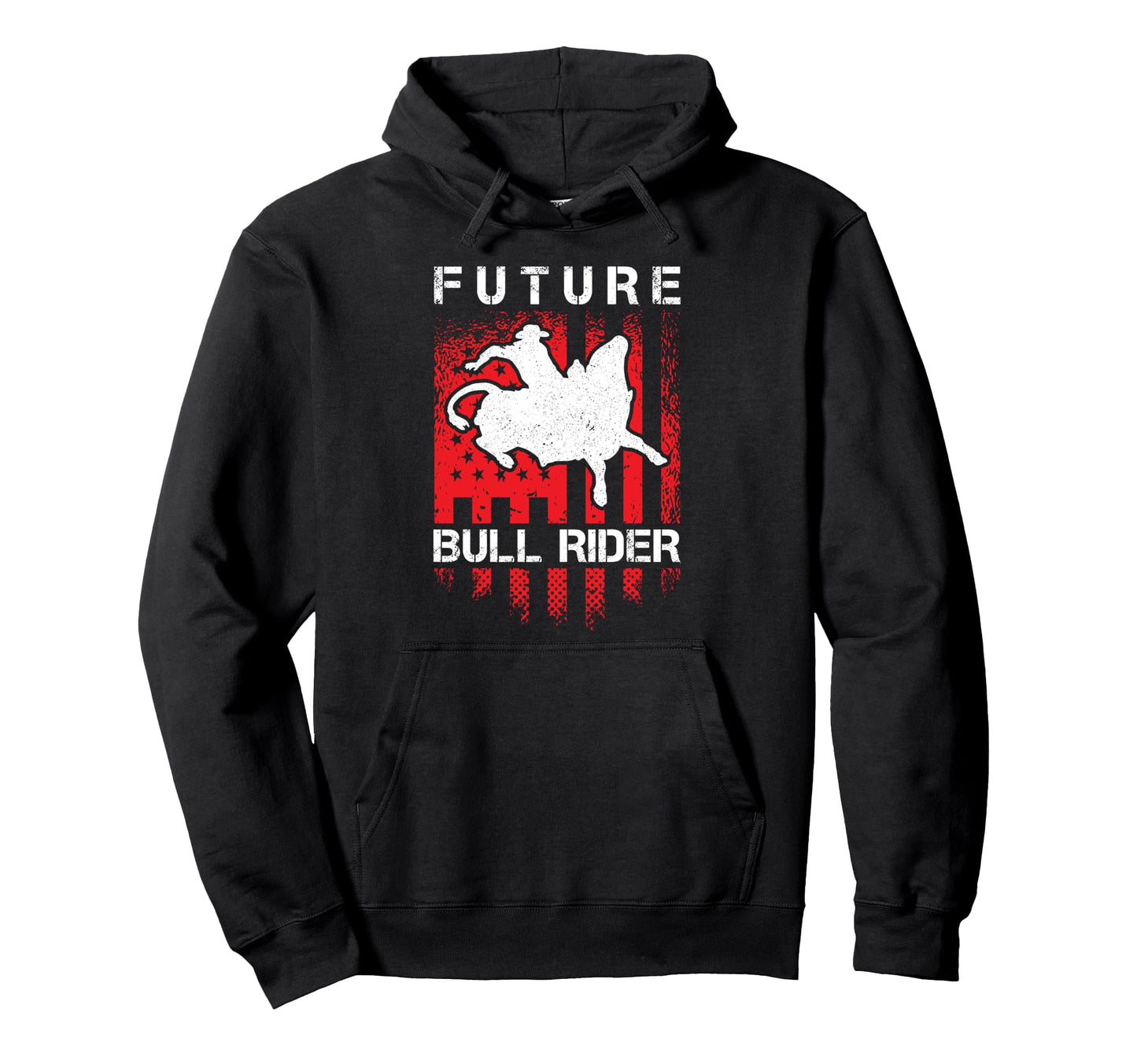 Rodeo Bull Riding Cowboy Western Future Hoodie - Trendy Graphic Unisex - T-Shirt, Sweatshirt, Hoodie