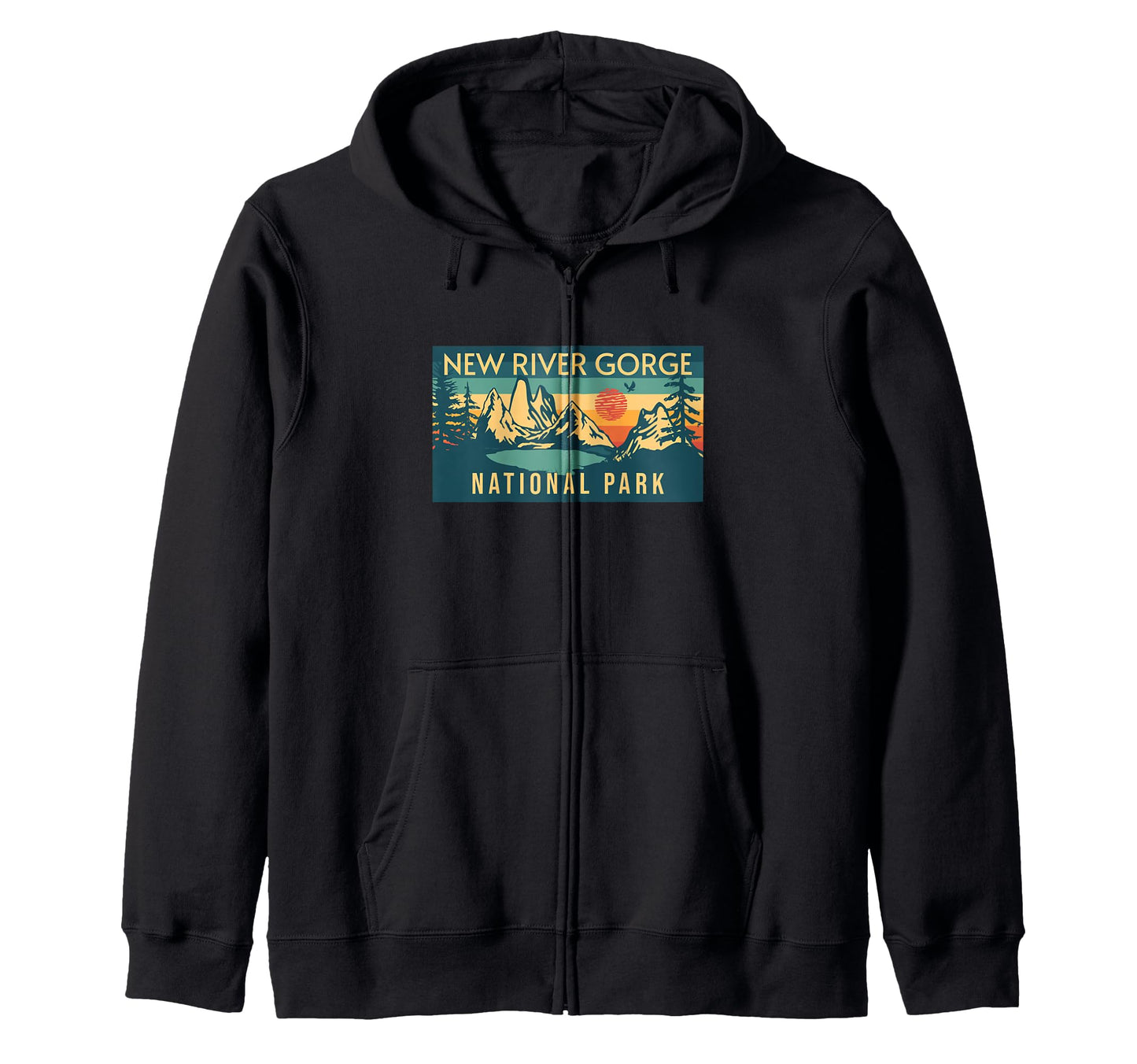 New River Gorge National Park West Sweatshirt - Streetwear Style Unisex - T-Shirt, Sweatshirt, Hoodie
