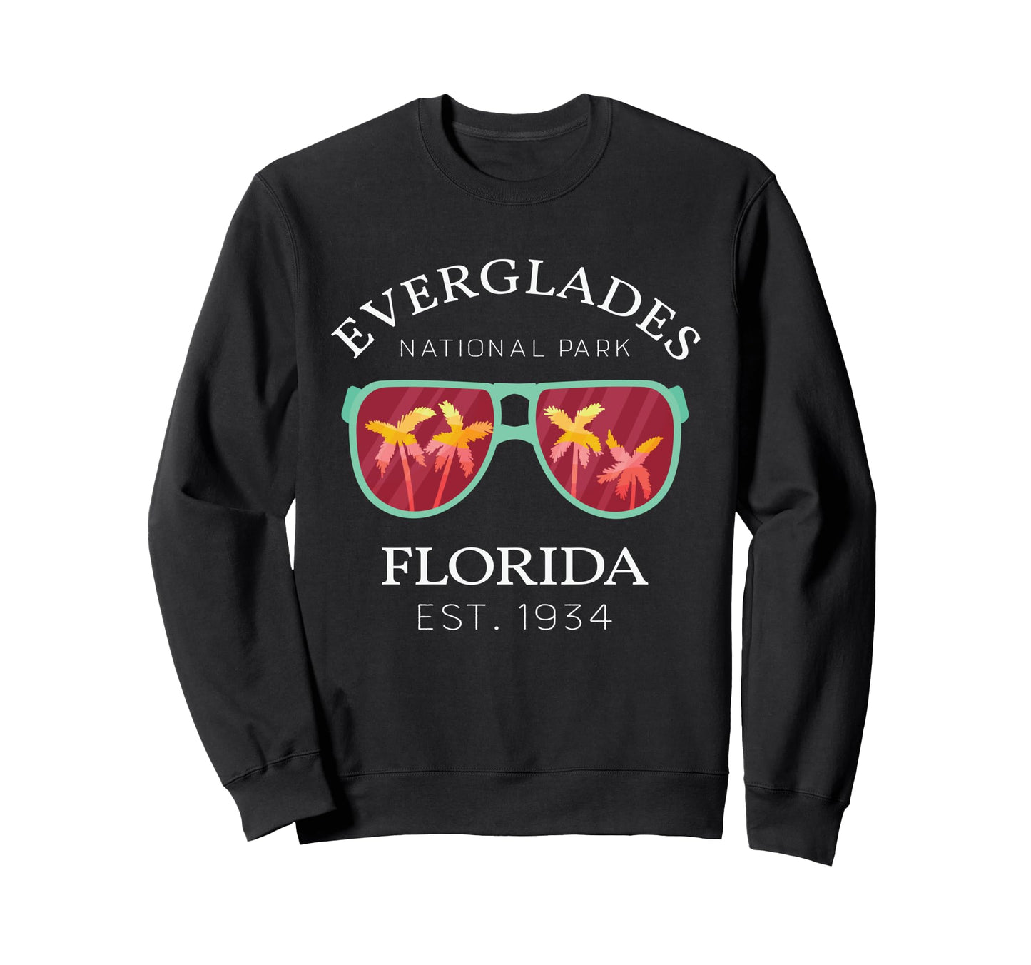 Everglades National Park Alligators Sweatshirt - Custom Art Print Unisex - T-Shirt, Sweatshirt, Hoodie