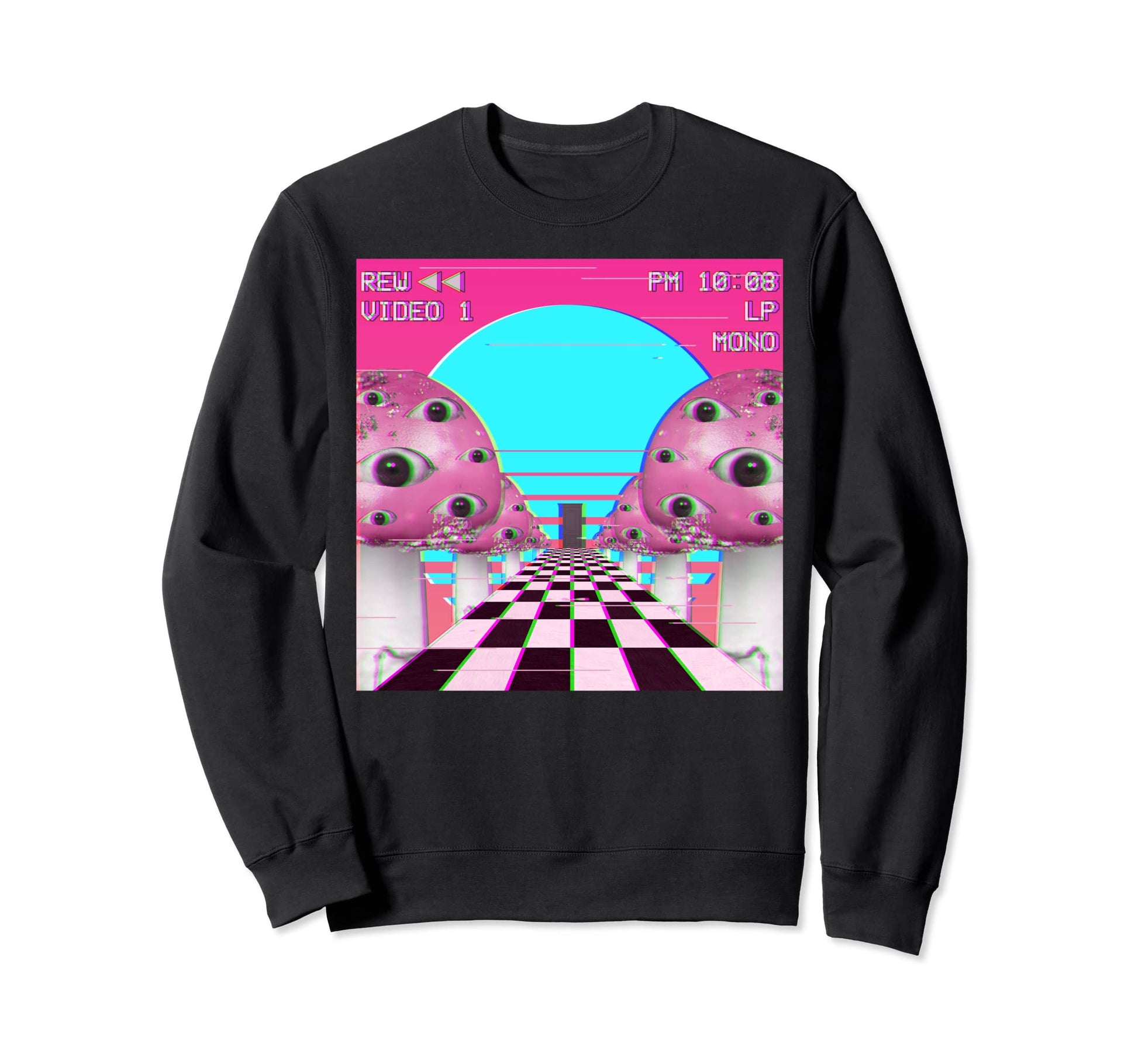 Weirdcore Vaporwave Aesthetic Sweatshirt - Minimalist Print Men Women - T-Shirt, Sweatshirt, Hoodie