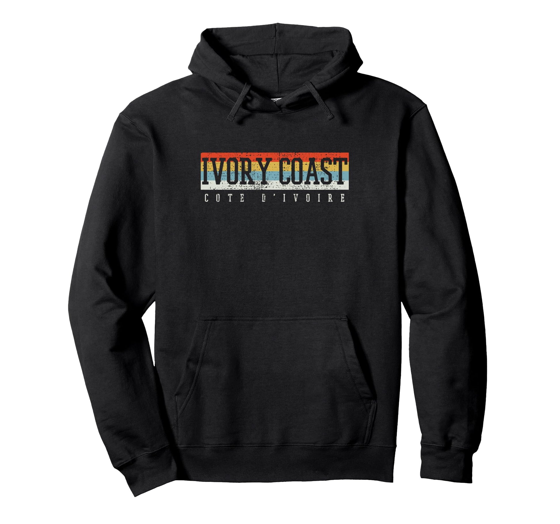 Ivory Coast Country Pride West Africa Hoodie - Novelty Apparel Men Women - T-Shirt, Sweatshirt, Hoodie