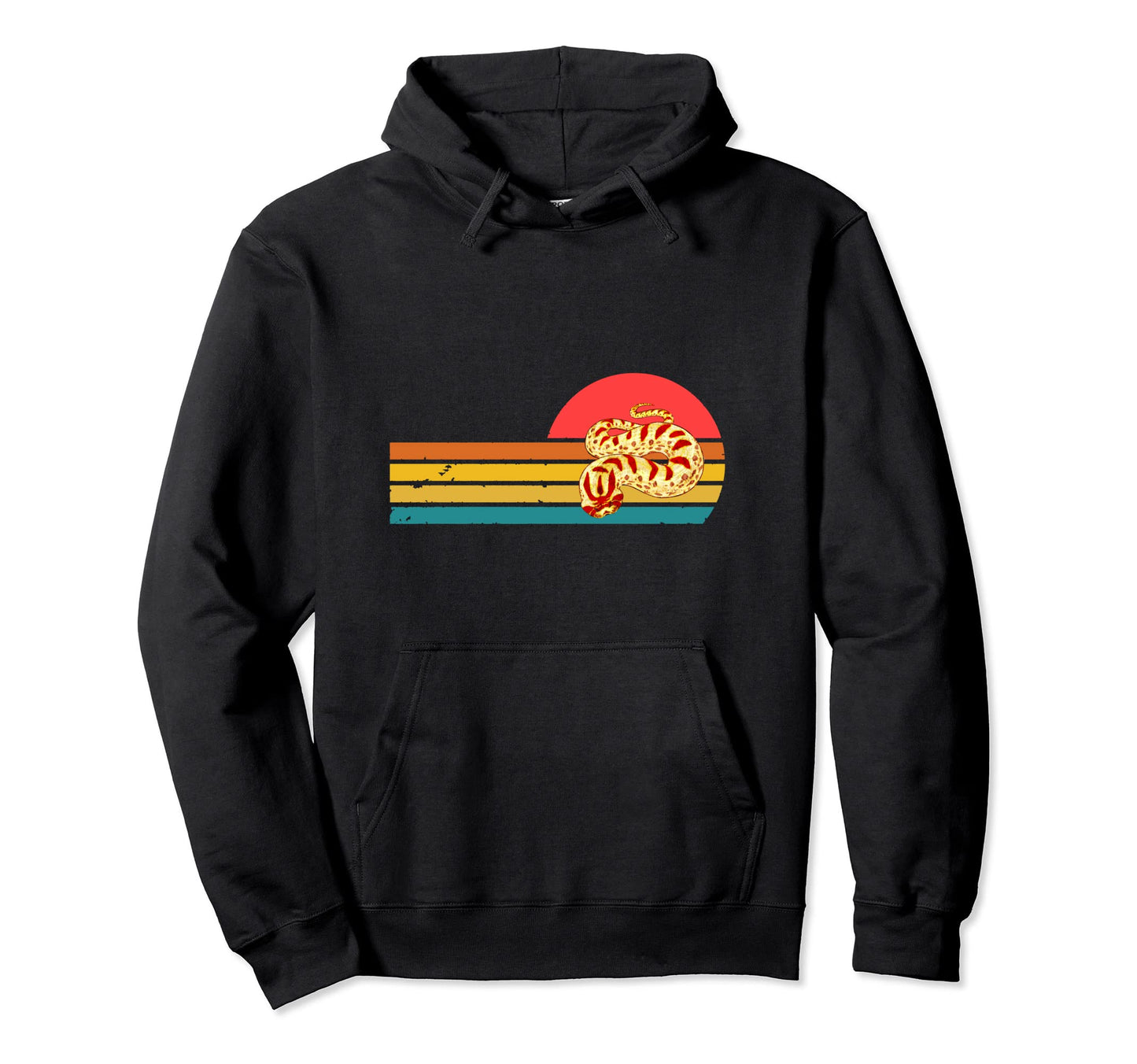 Western Hognose Snake 80S Snake Lover Hoodie - Graphic Print Unisex - T-Shirt, Sweatshirt, Hoodie