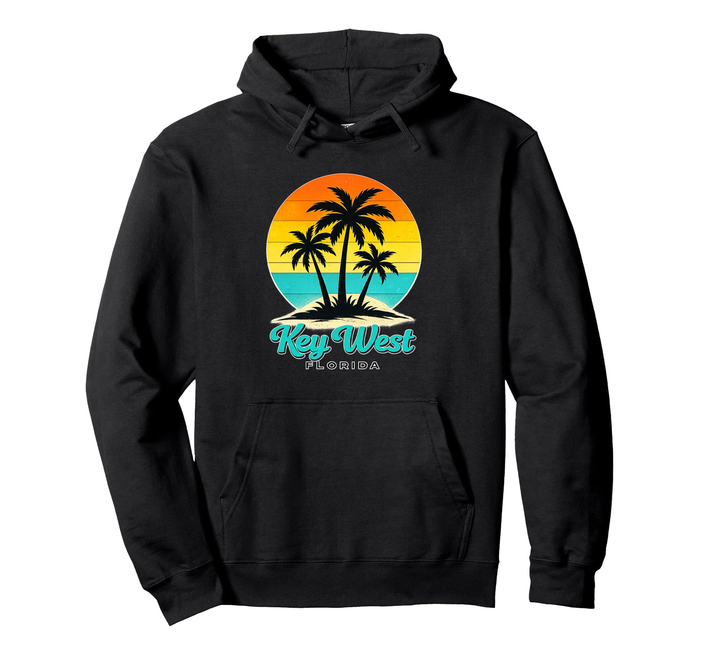Key West Florida Keys Vacation Hoodie - Aesthetic Graphic Men Women - T-Shirt, Sweatshirt, Hoodie