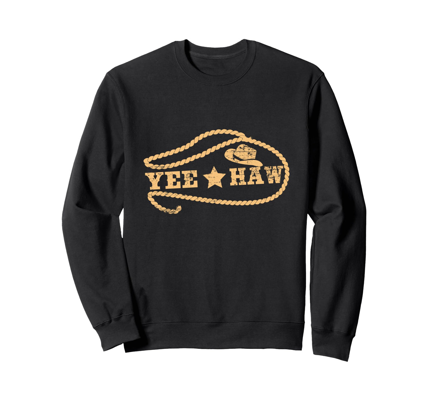 Yee Haw Rodea Western Cowgirl Sweatshirt - Custom Art Print Unisex - T-Shirt, Sweatshirt, Hoodie