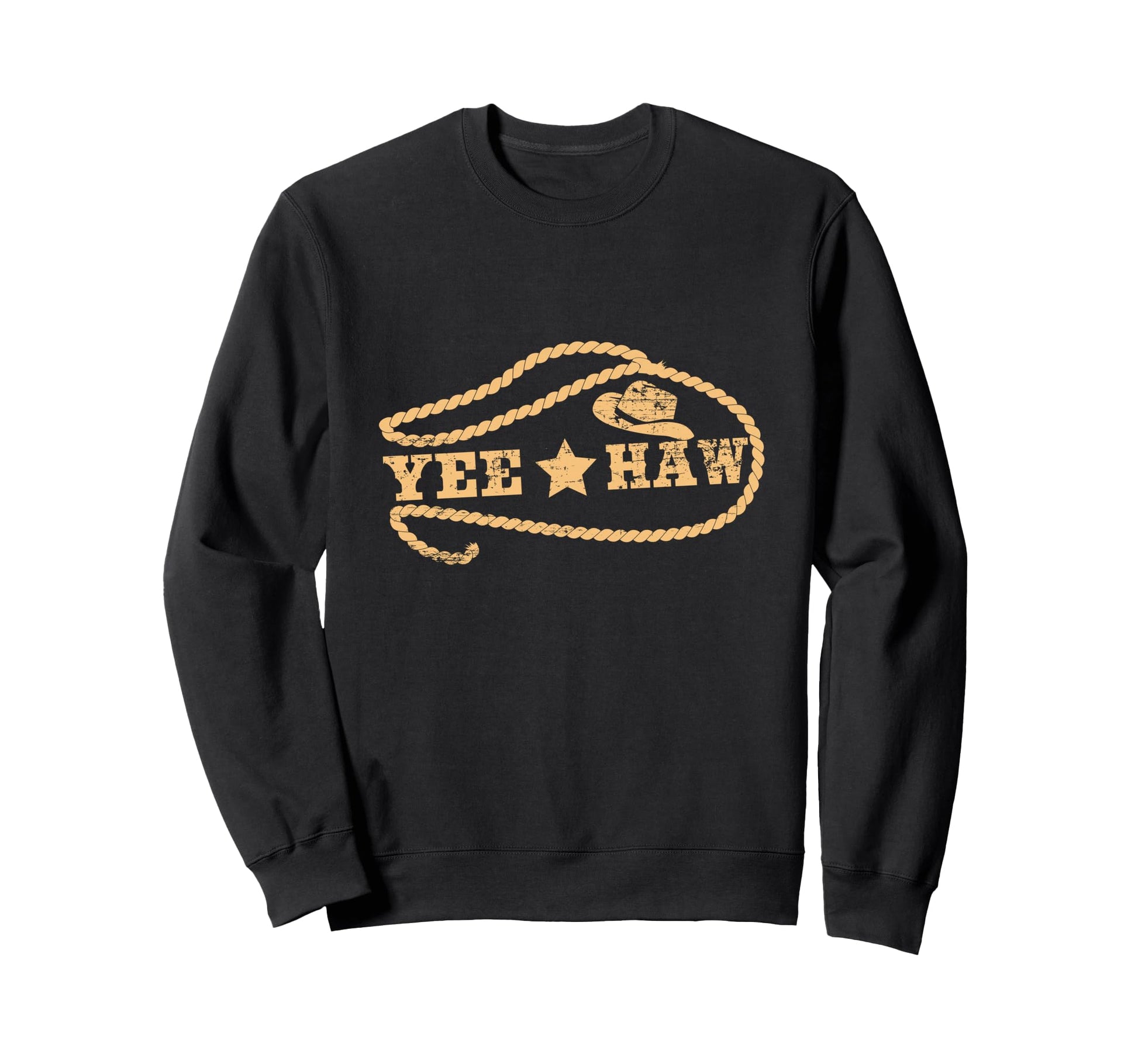 Yee Haw Rodea Western Cowgirl Sweatshirt - Custom Art Print Unisex - T-Shirt, Sweatshirt, Hoodie
