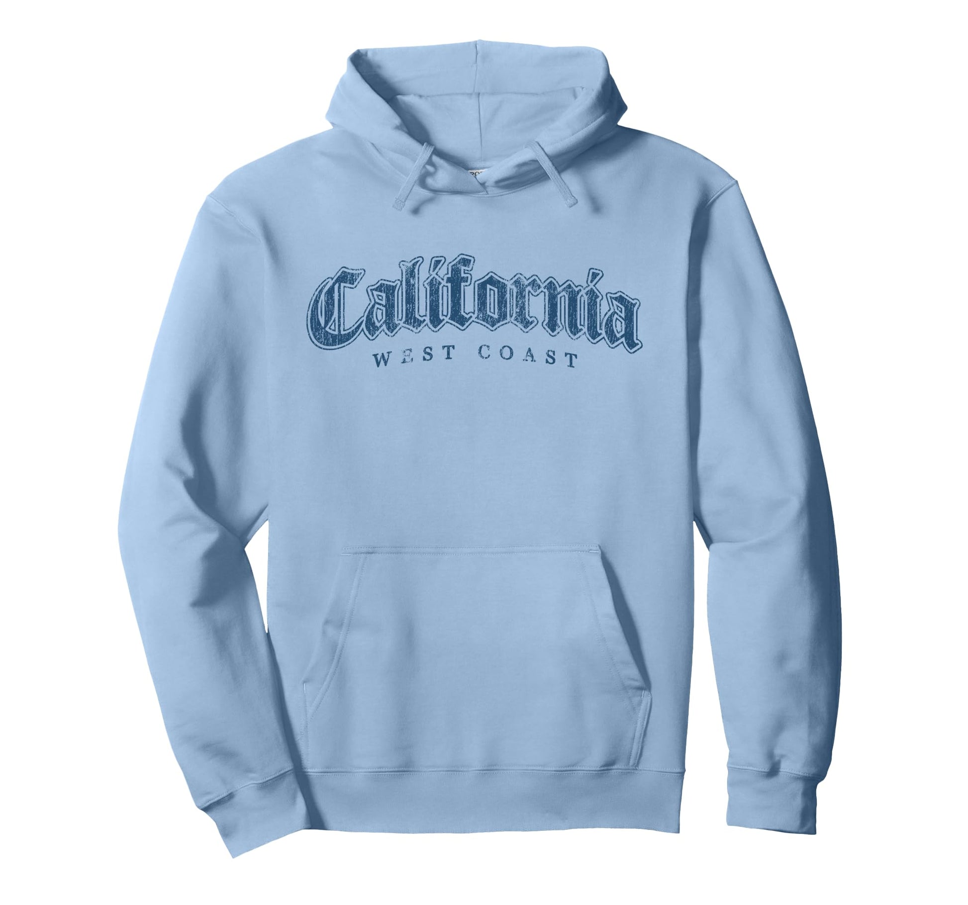 Blue California West Coast Hoodie - Trendy Graphic for Adults - T-Shirt, Sweatshirt, Hoodie