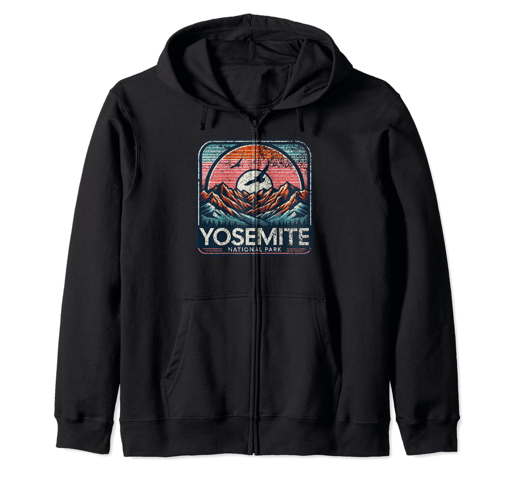 Yosemite National Park California Usa T-Shirt - Custom Art Print Men Women - T-Shirt, Sweatshirt, Hoodie