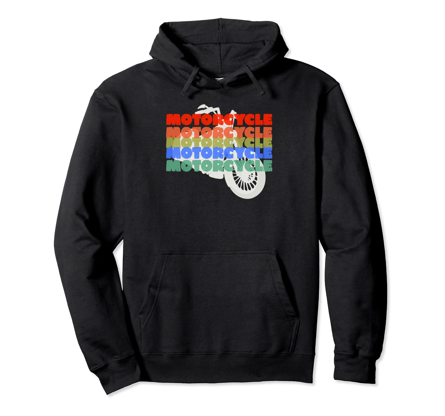 Fun Motorcycle Rider Bike Hoodie - Graphic Print for Adults - T-Shirt, Sweatshirt, Hoodie