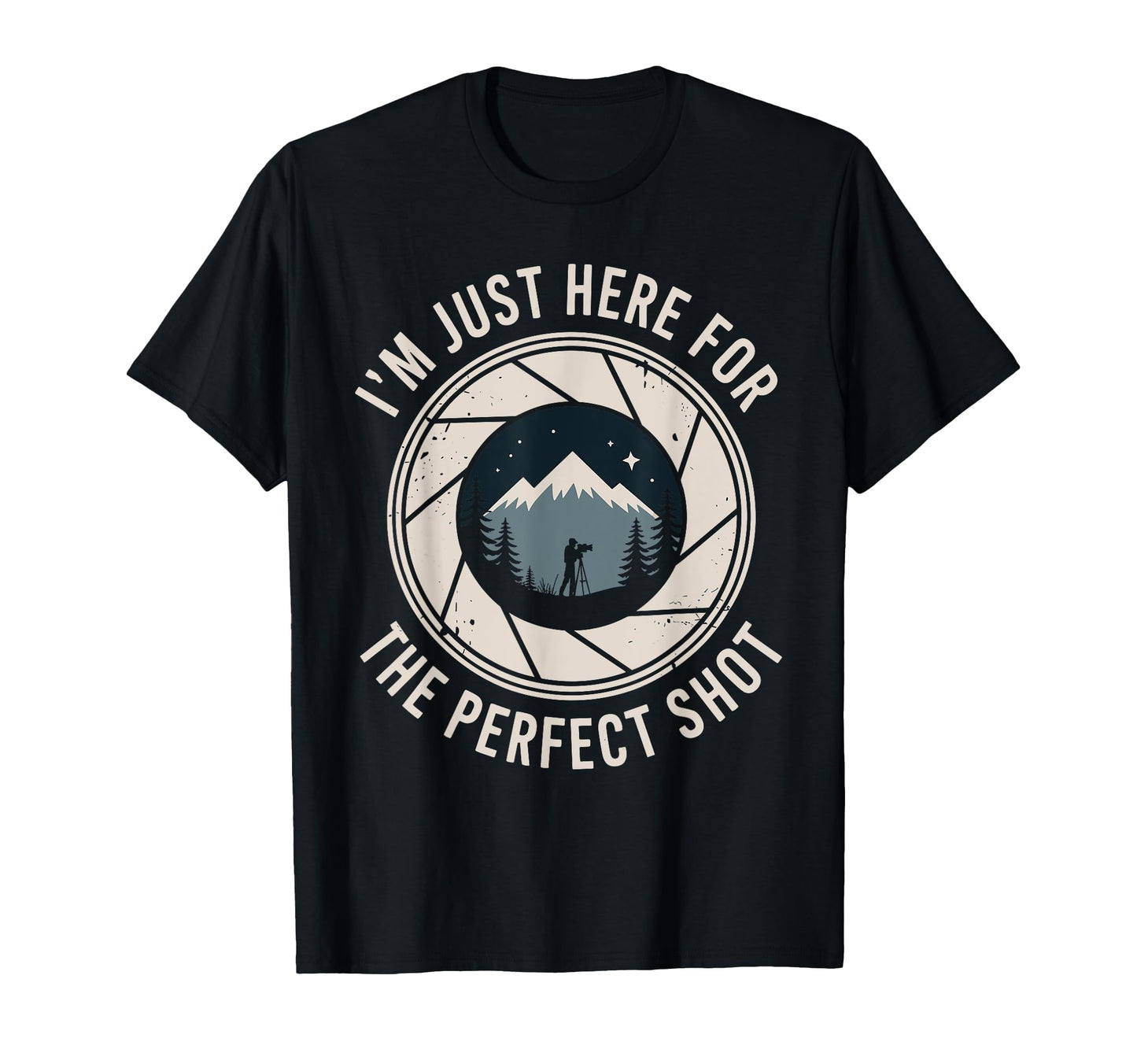 Photography Camera Photographer Lens T-Shirt - Graphic Print Unisex - T-Shirt, Sweatshirt, Hoodie