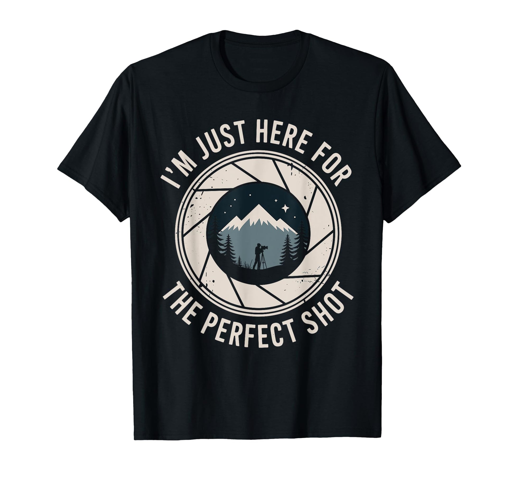 Photography Camera Photographer Lens T-Shirt - Graphic Print Unisex - T-Shirt, Sweatshirt, Hoodie