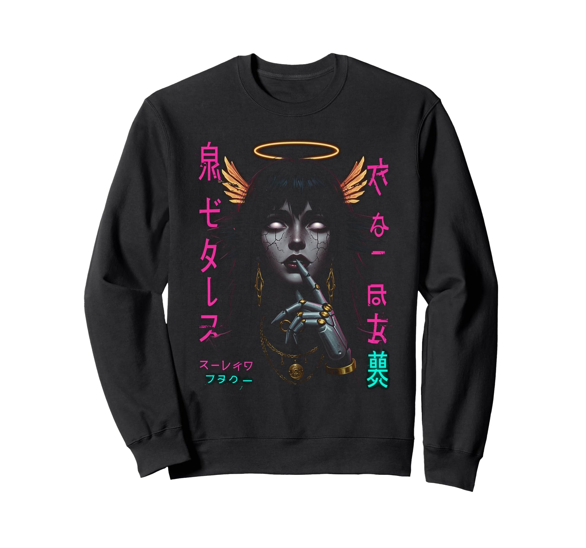 Japanese Aesthetic Streetwear Sweatshirt - Aesthetic Graphic Unisex - T-Shirt, Sweatshirt, Hoodie