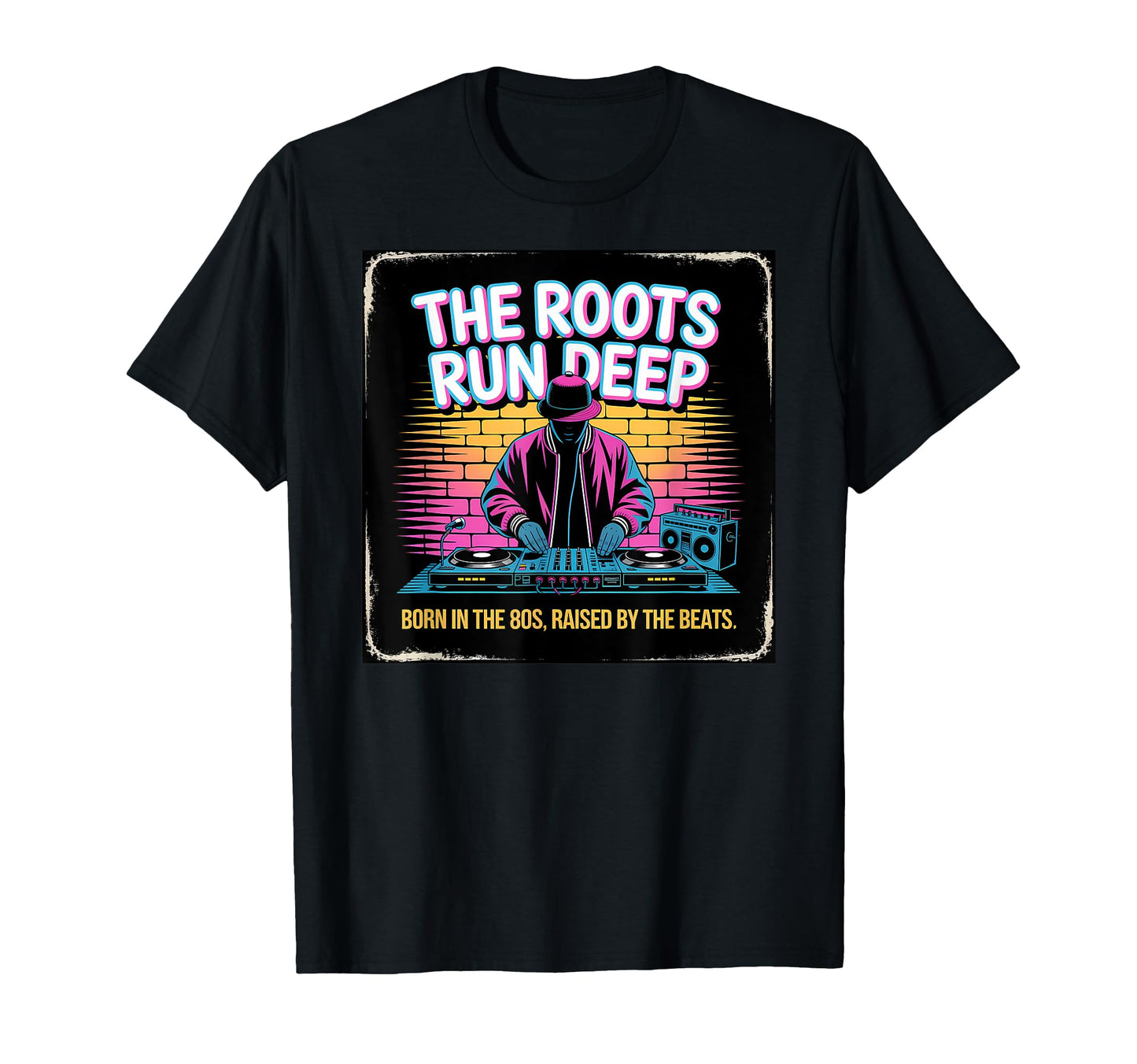 Old School Beats Heritage Rapper Sweatshirt - Graphic Print for Adults - T-Shirt, Sweatshirt, Hoodie