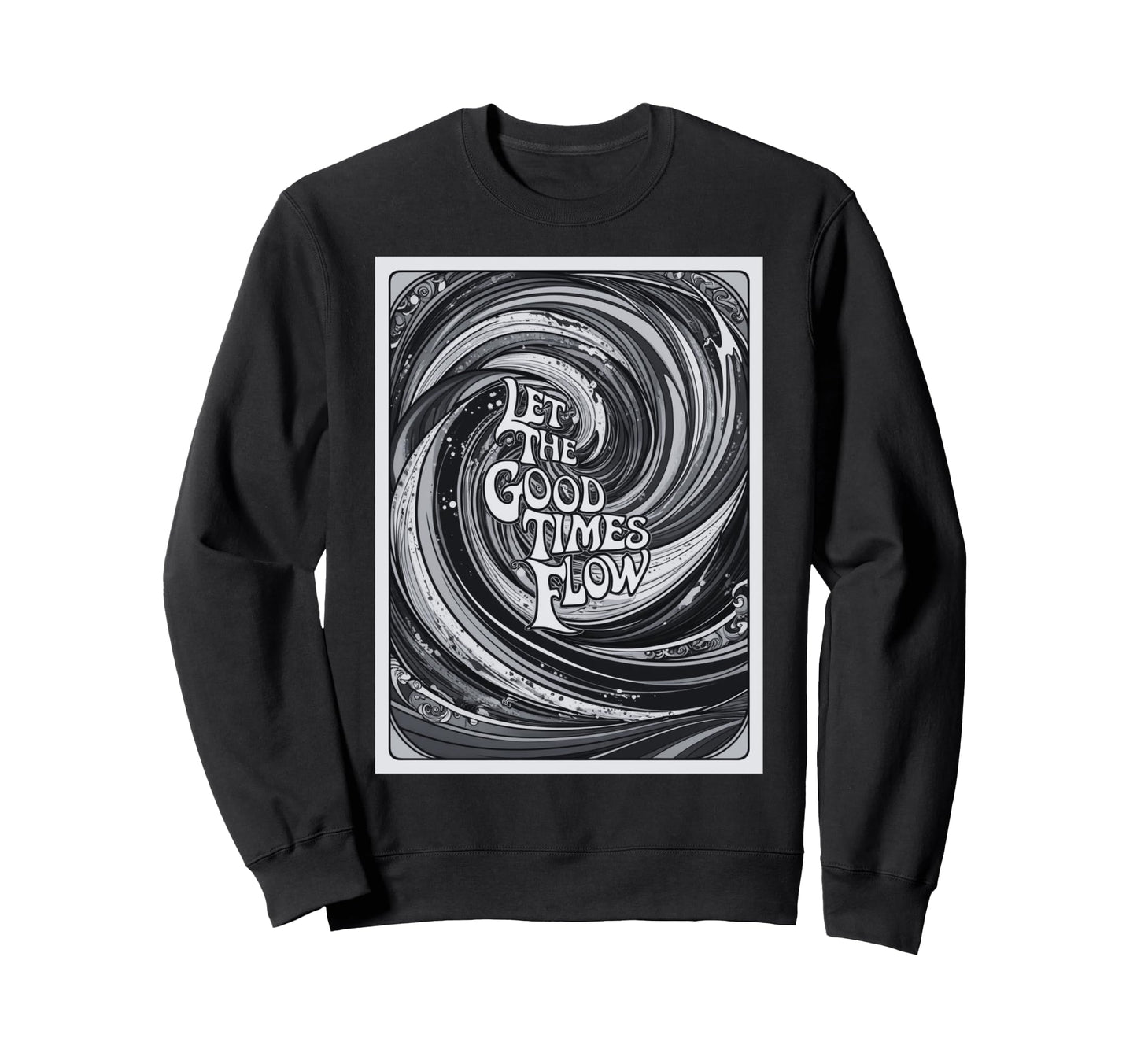 Psychedelic Vaporwave Aesthetic Sweatshirt - Fun Novelty Design for Adults - T-Shirt, Sweatshirt, Hoodie