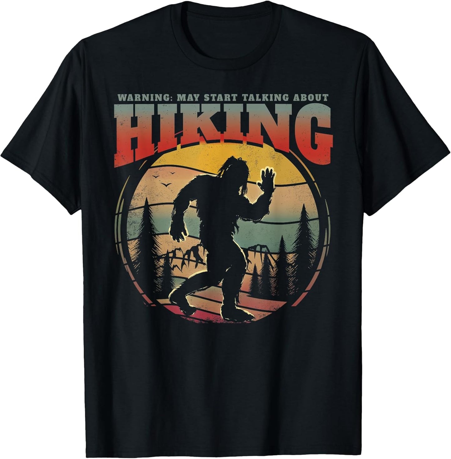 Sasquatch Hiking Merch... - Adult & Kids T-Shirts, Sweatshirts & Hoodies apparel design preview 1