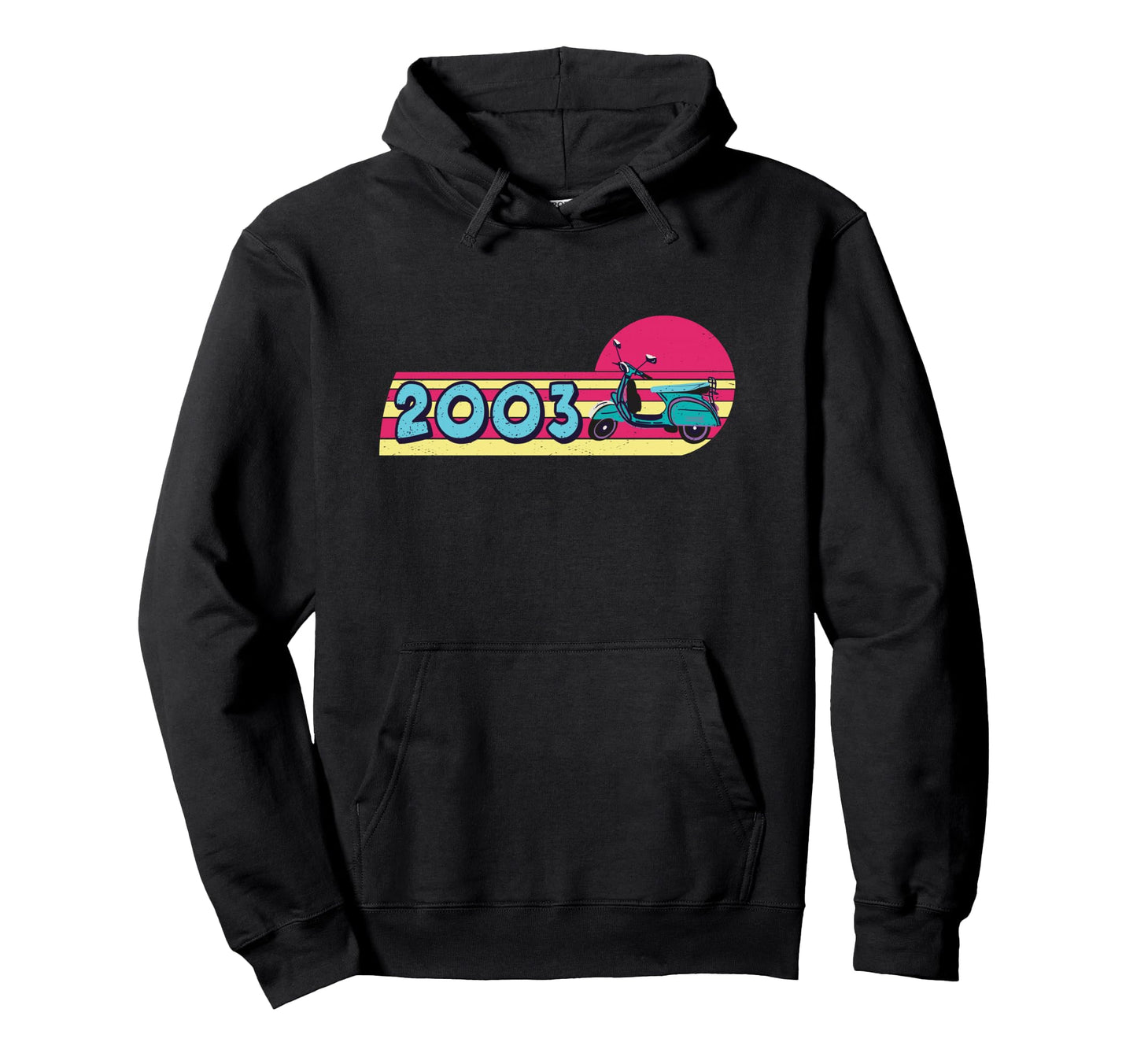 Moped Scooter Bike Scooter Moped Hoodie - Casual Everyday Wear for Adults - T-Shirt, Sweatshirt, Hoodie