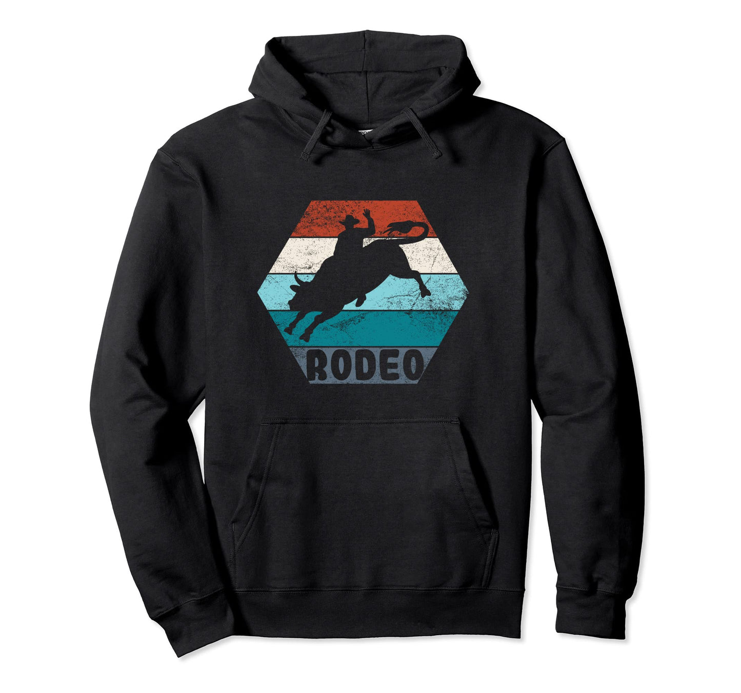 Rodeo Bull Riding Cowboy Bull Rider Hoodie - Casual Everyday Wear Unisex - T-Shirt, Sweatshirt, Hoodie