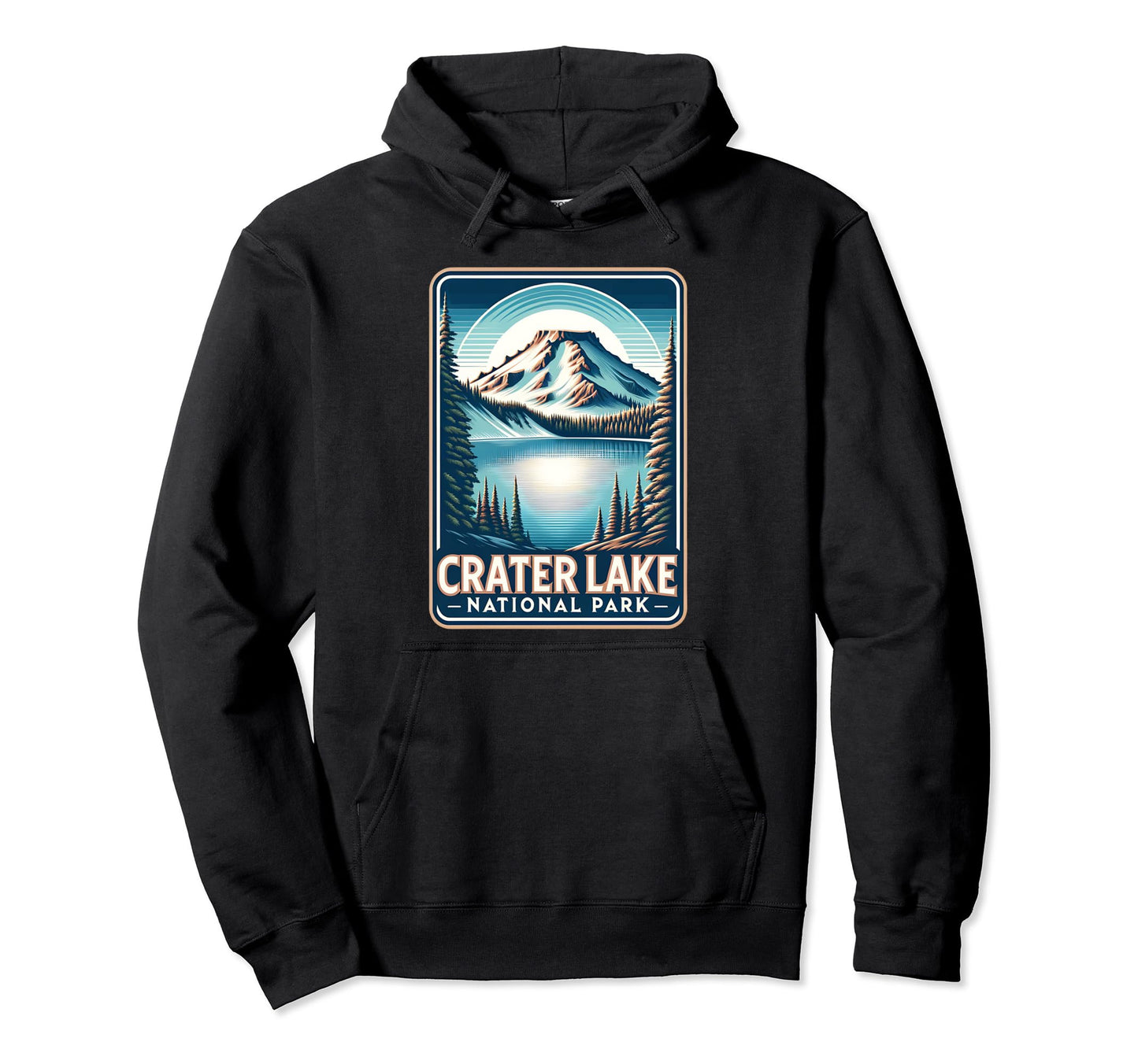 Crater Lake National Park Oregon Usa Sweatshirt - Graphic Print Unisex - T-Shirt, Sweatshirt, Hoodie