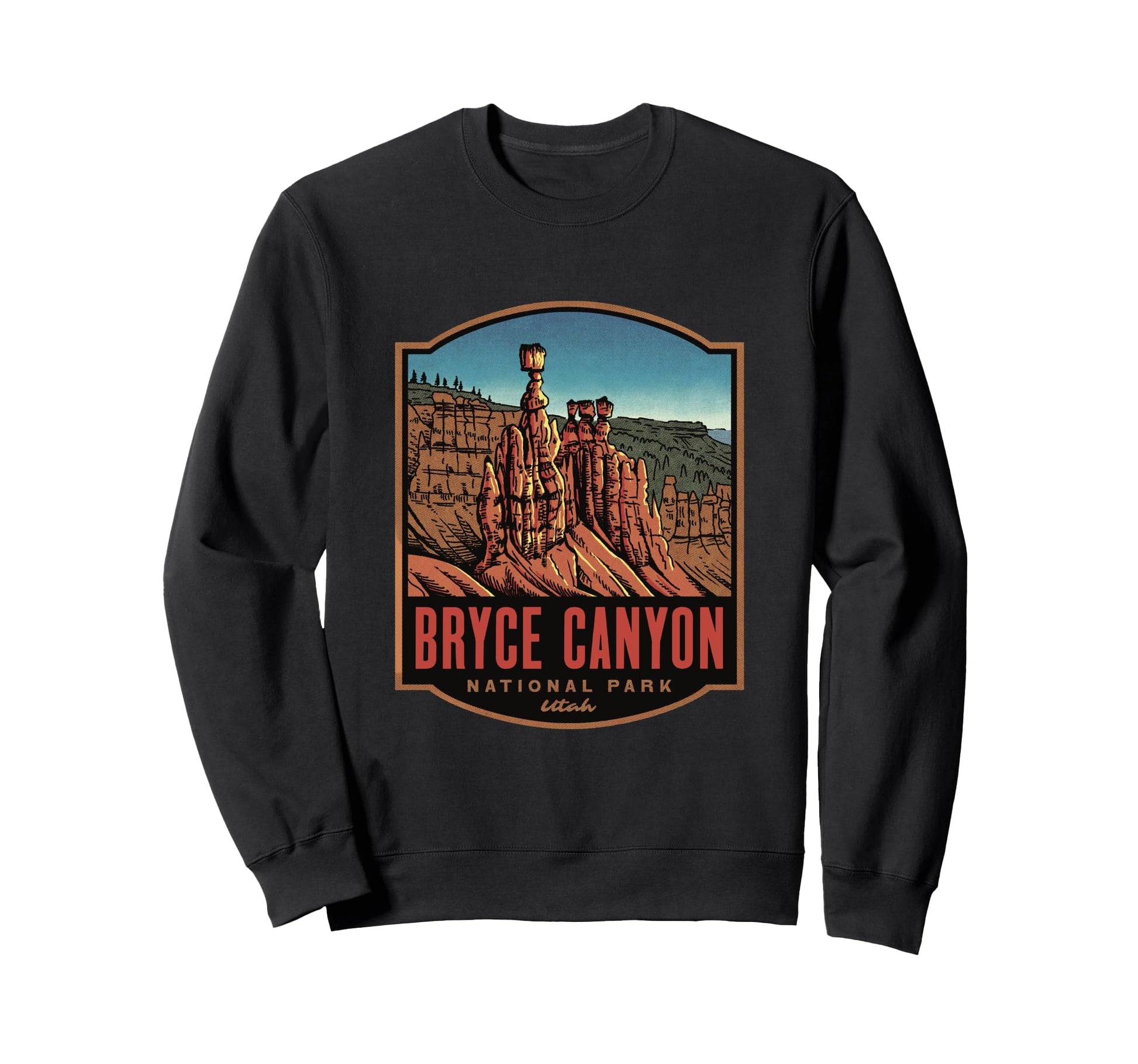 Bryce Canyon National Park Utah Sweatshirt - Graphic Print Unisex - T-Shirt, Sweatshirt, Hoodie