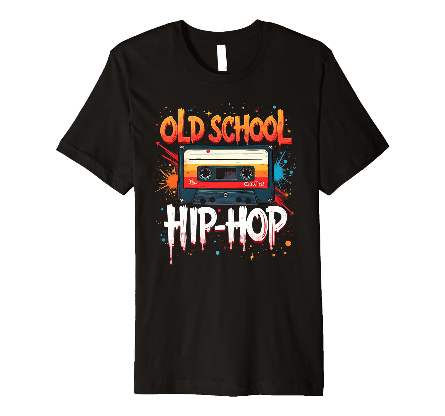 Golden Old School Hiphop T-Shirt - Fun Novelty Design Unisex - T-Shirt, Sweatshirt, Hoodie