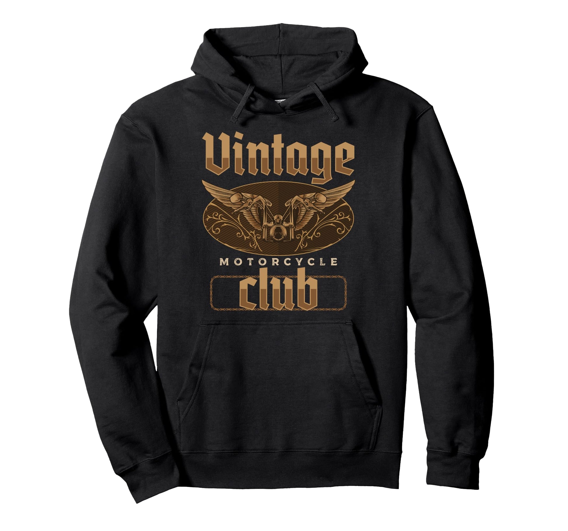 Motorcycle Club Motor Racing Bike Hoodie - Custom Art Print for Adults - T-Shirt, Sweatshirt, Hoodie