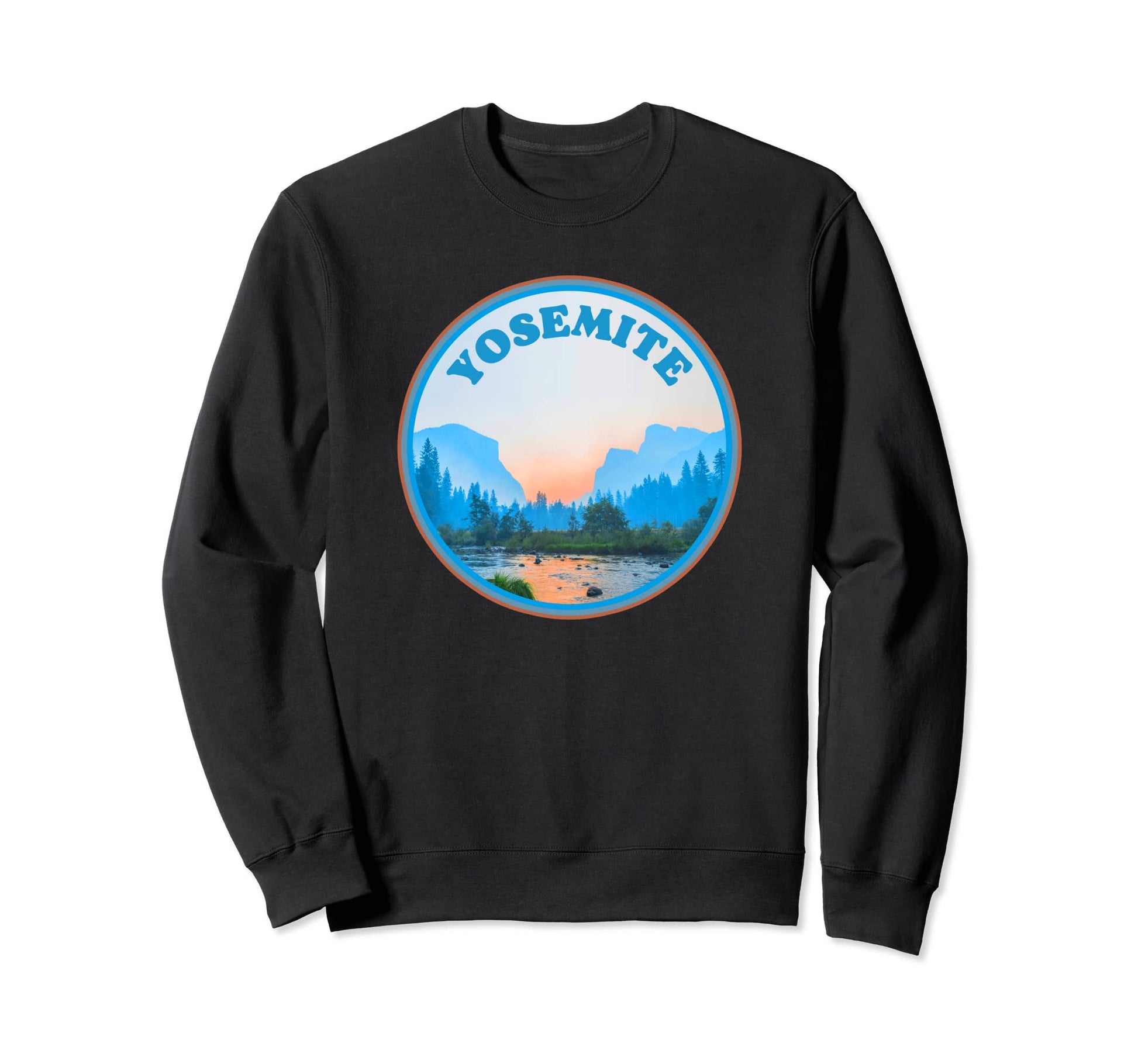 Yosemite Valley National Park Sweatshirt - Casual Everyday Wear Men Women - T-Shirt, Sweatshirt, Hoodie