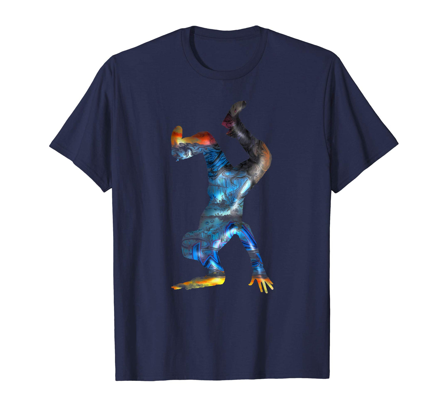 Breakdancing Old School B Elbow Spin T-Shirt - Trendy Graphic Men Women - T-Shirt, Sweatshirt, Hoodie