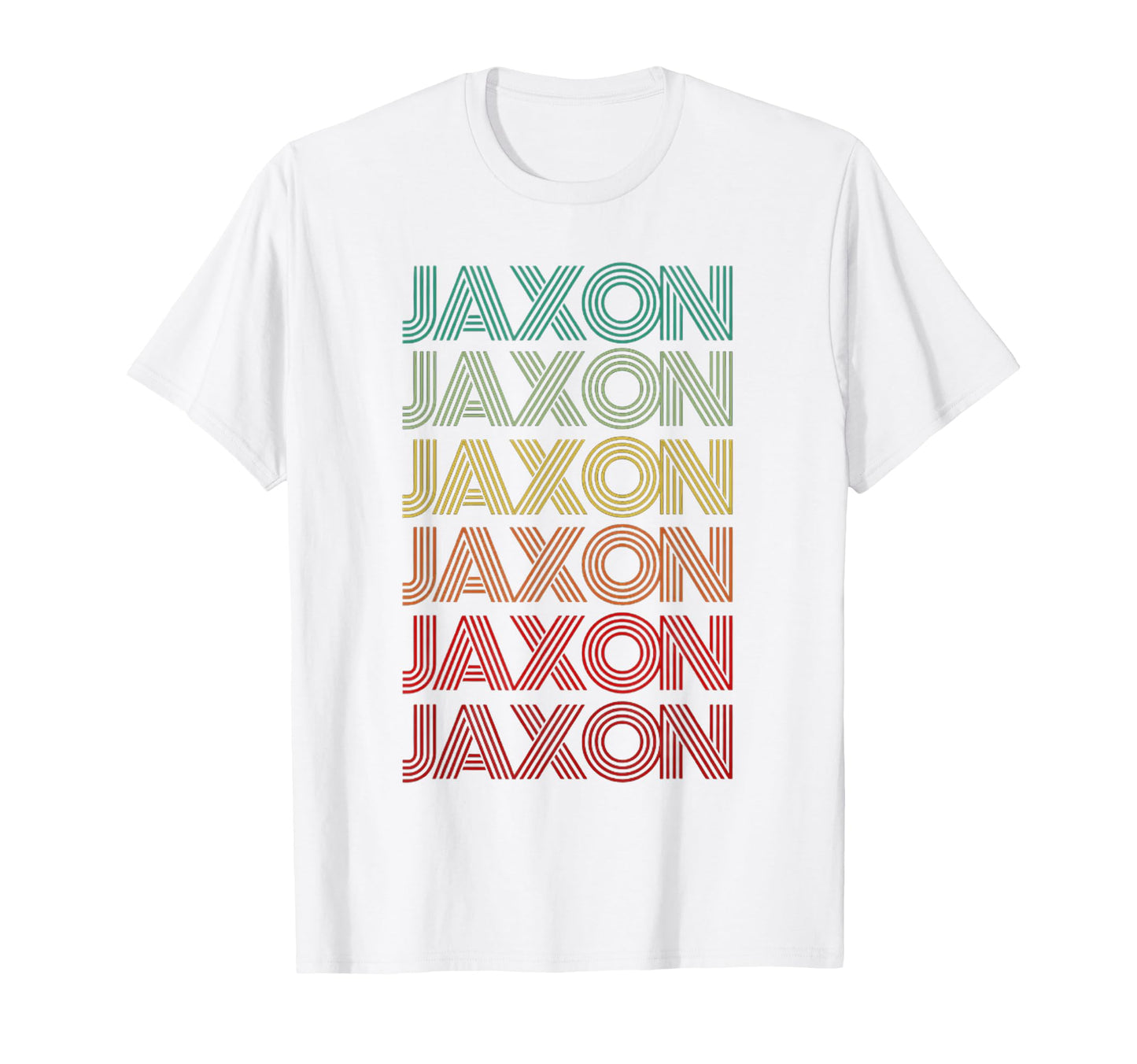 First Name Jaxon Personalized Birthday T-Shirt - Minimalist Print Unisex - T-Shirt, Sweatshirt, Hoodie