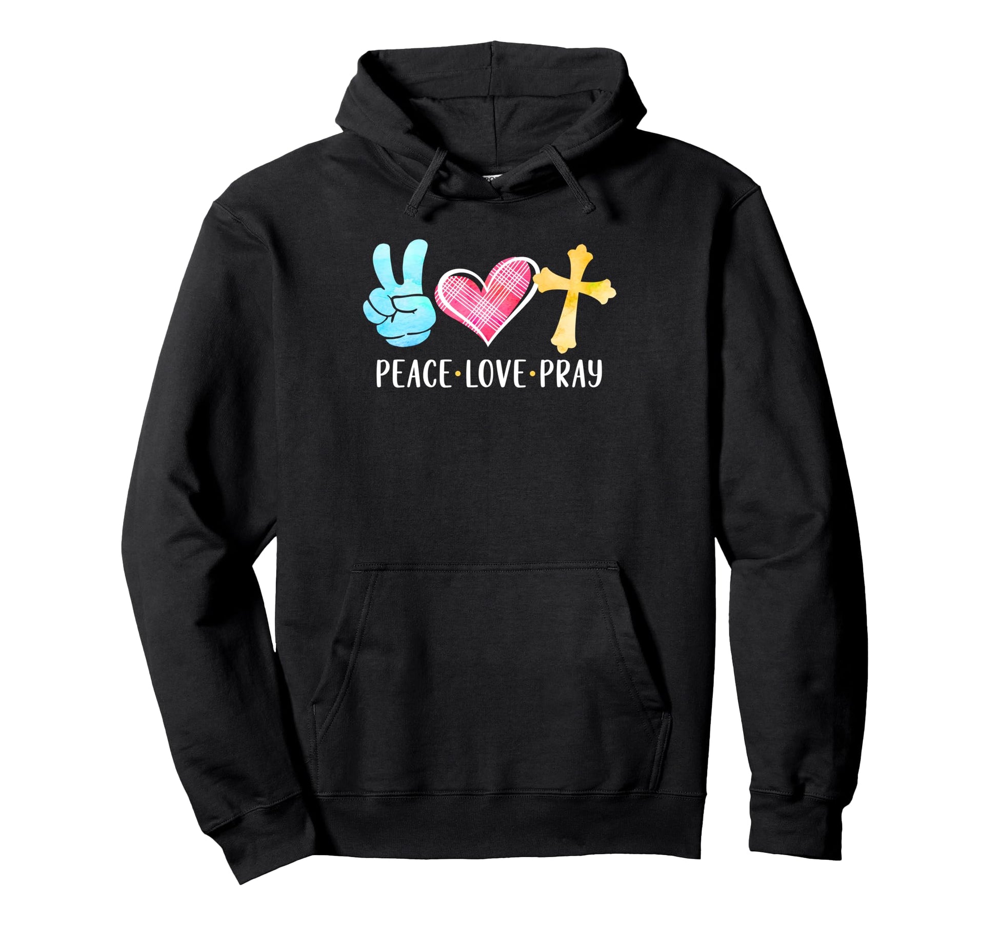 Christian Faith Jesus God Lover Hoodie - Custom Art Print for Adults - T-Shirt, Sweatshirt, Hoodie